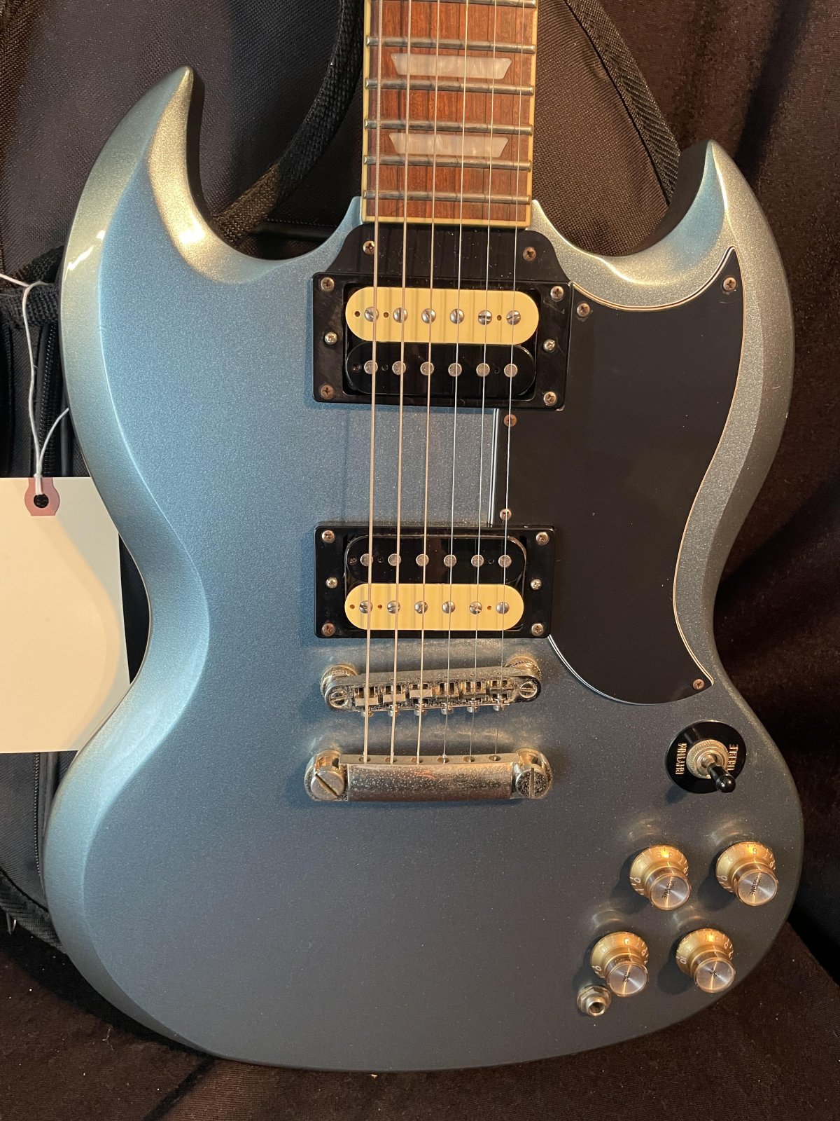 2019 Epiphone SG Pro Limited Pelham Blue