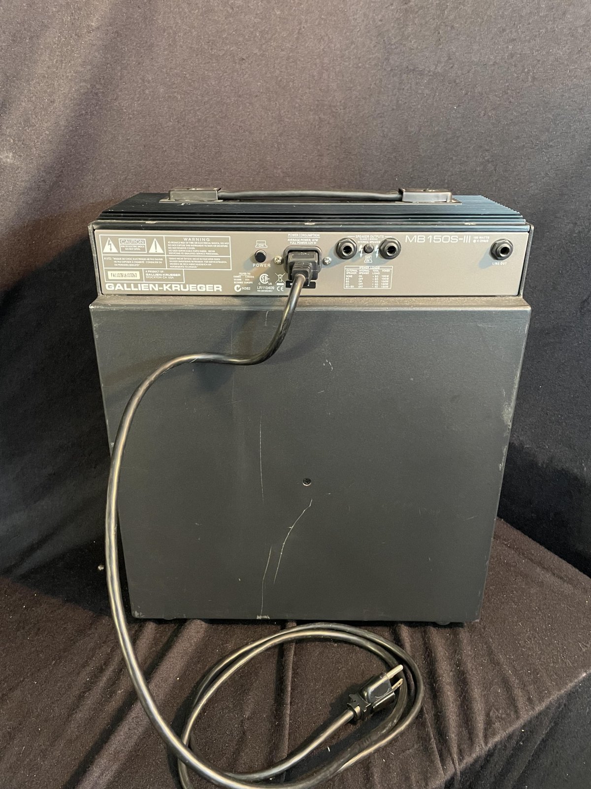 中古・美品 GALLIEN-KRUEGER MB150E-III GALLIEN-KRUEGER MB150E III HEAD for sale - Price and Used Value
