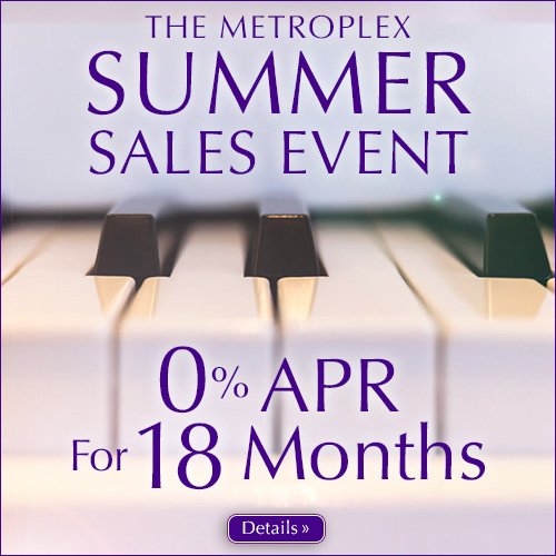 Metroplex Summer Sales Event: ?0% APR | 18 Months