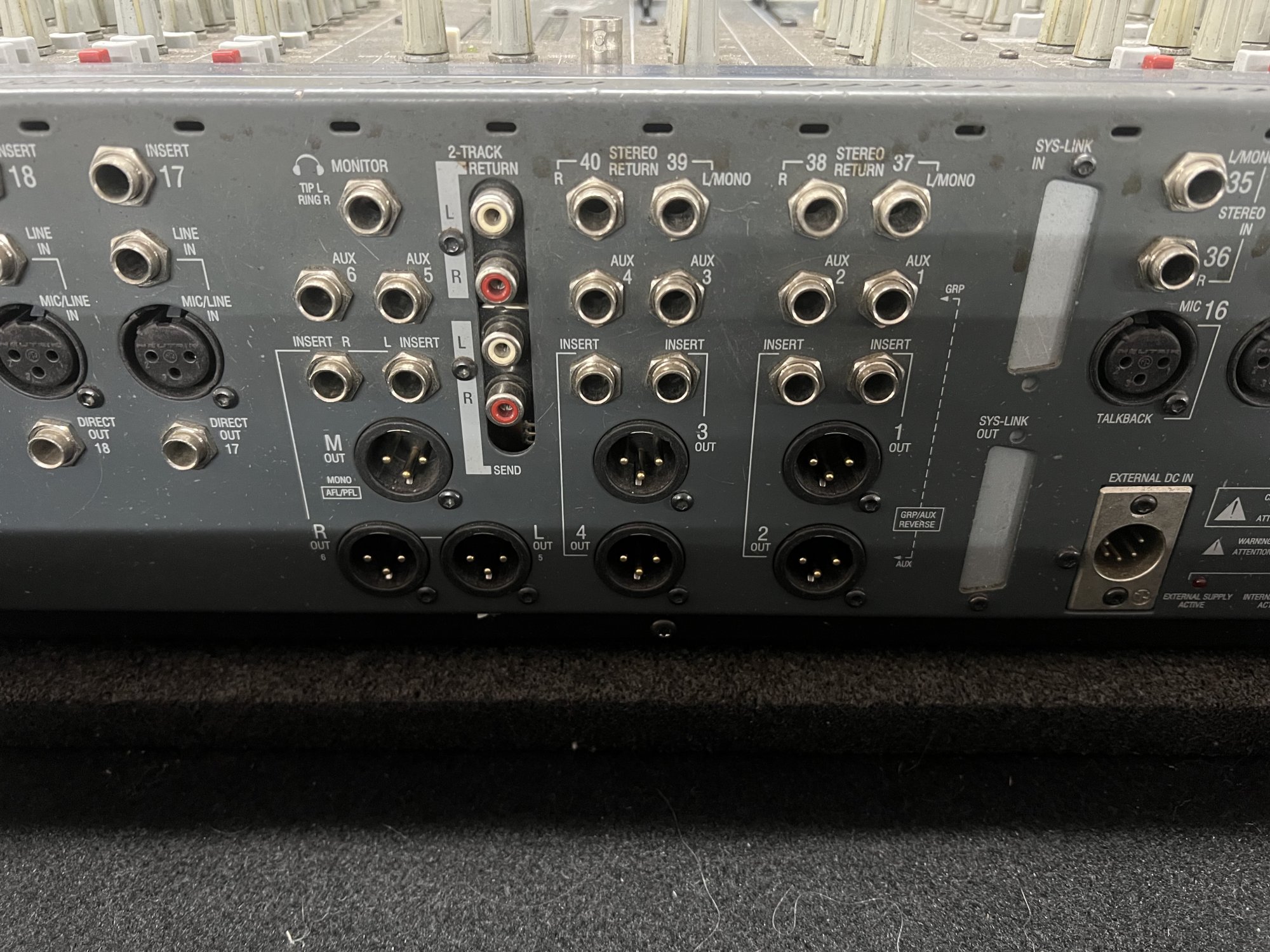 Allen and Heath GL2200 32 Channel Mixer With Case