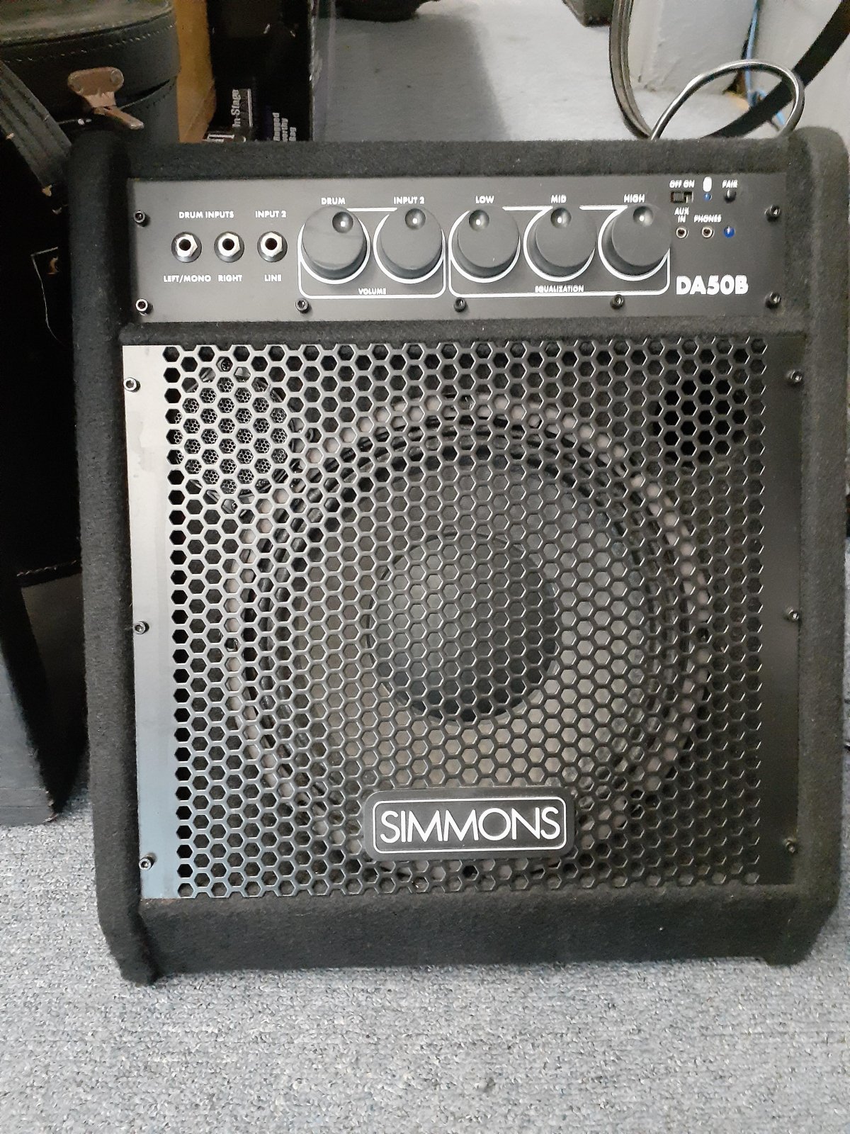 Simmons DA50B Electronic Drum Amplifier USED