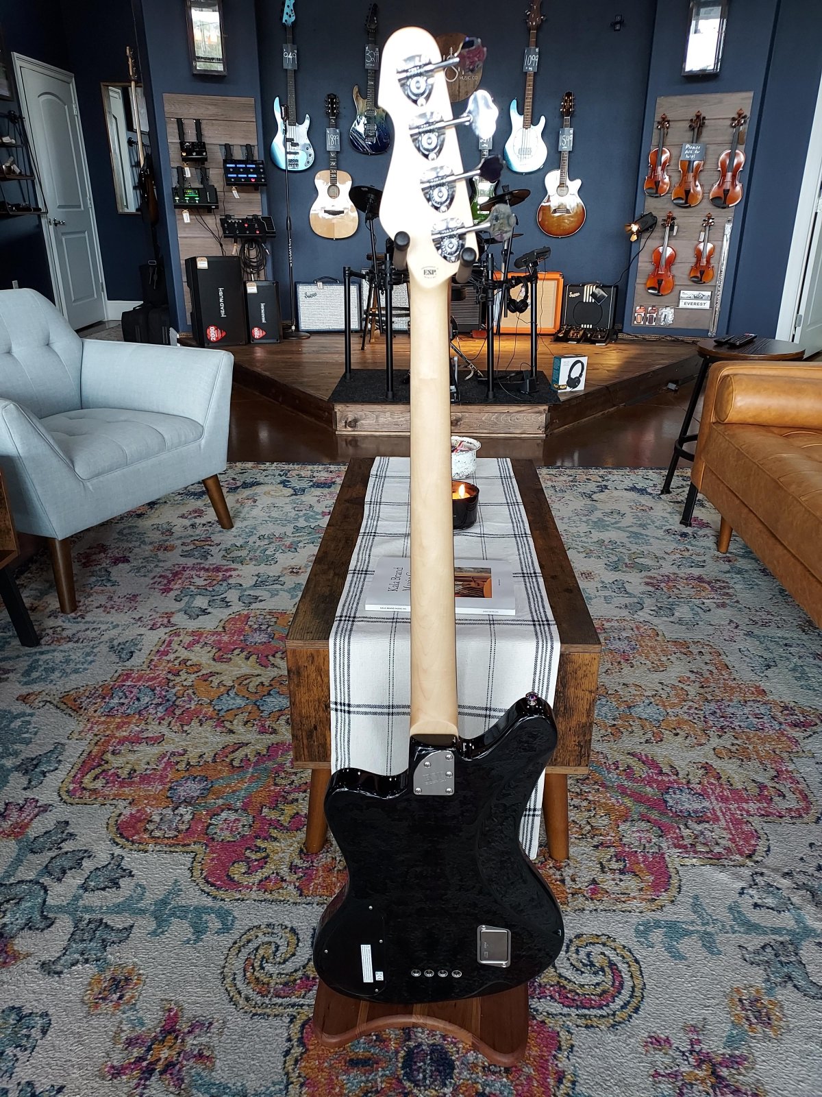 ESP E-II GB-4/BLACK BASS - 799493262537
