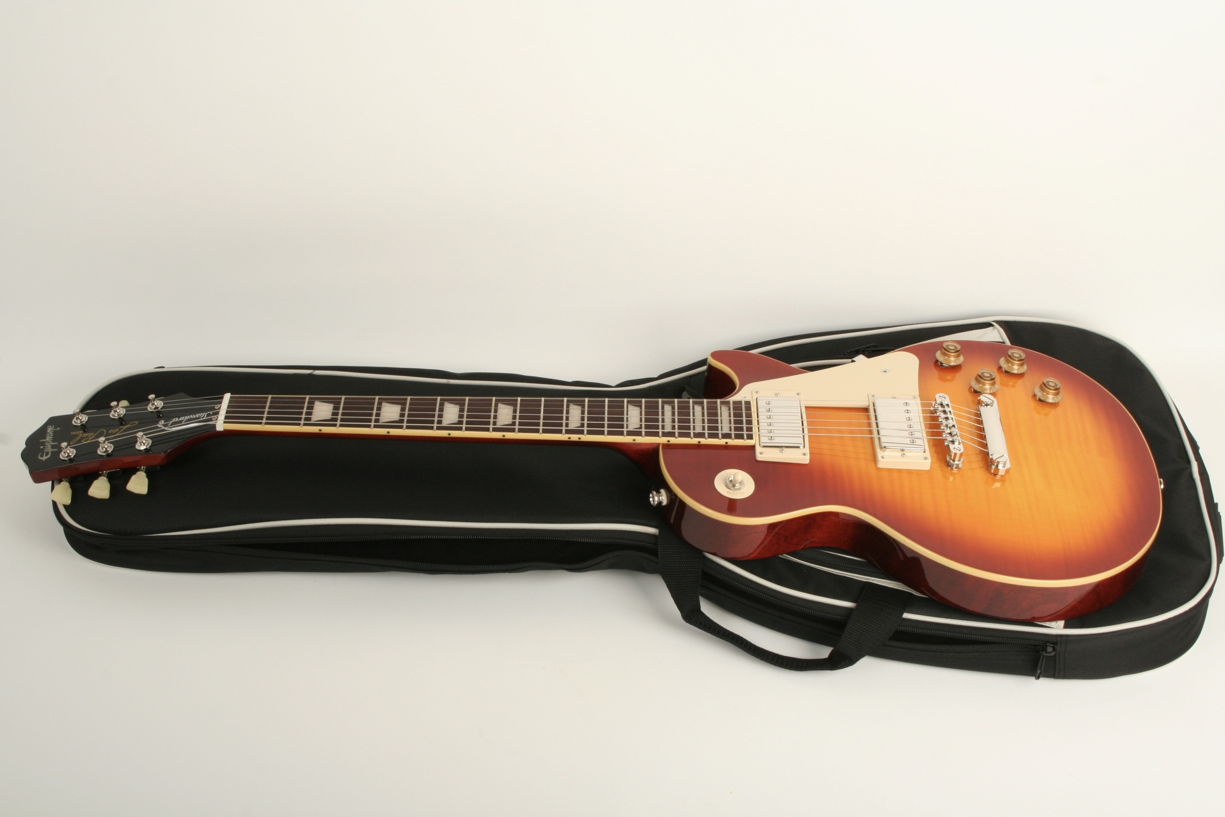Epiphone Les Paul Standard 50s Figured Washed Cherry Sunburst 4124