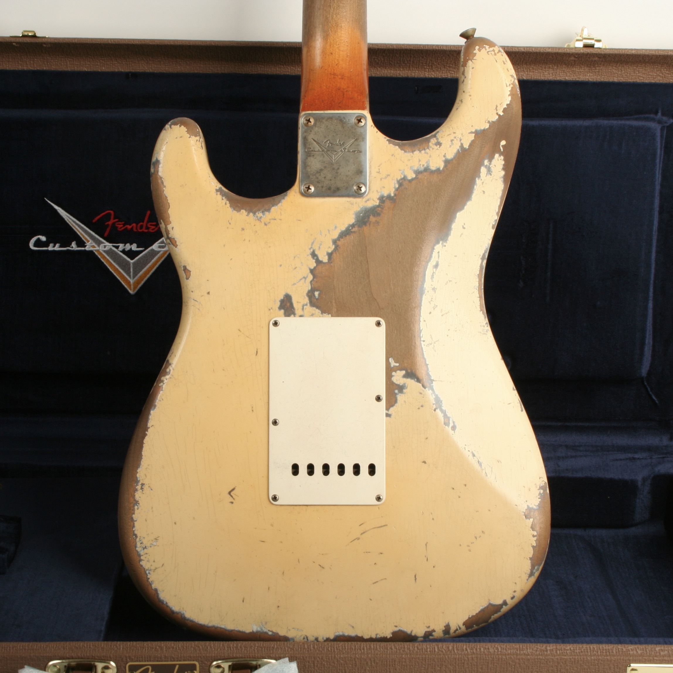 Fender Custom Shop 1960 Stratocaster Relic Olympic White