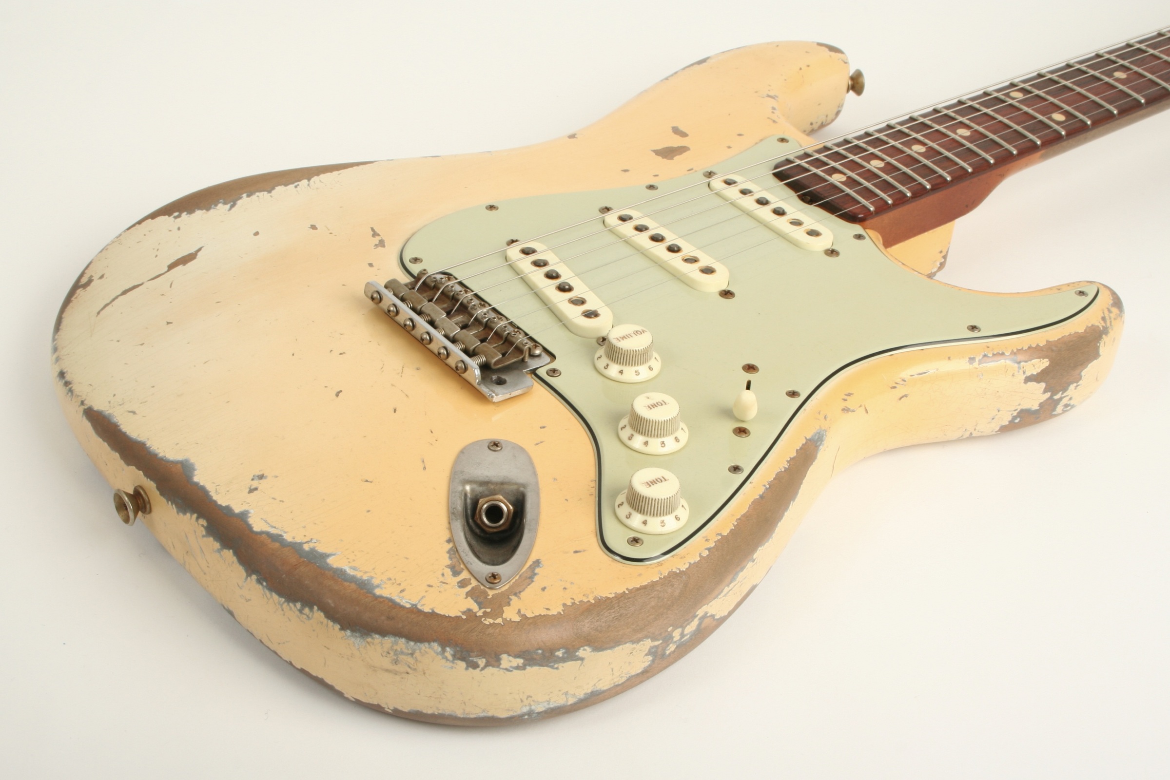 Fender Custom Shop 1960 Stratocaster Relic Olympic White