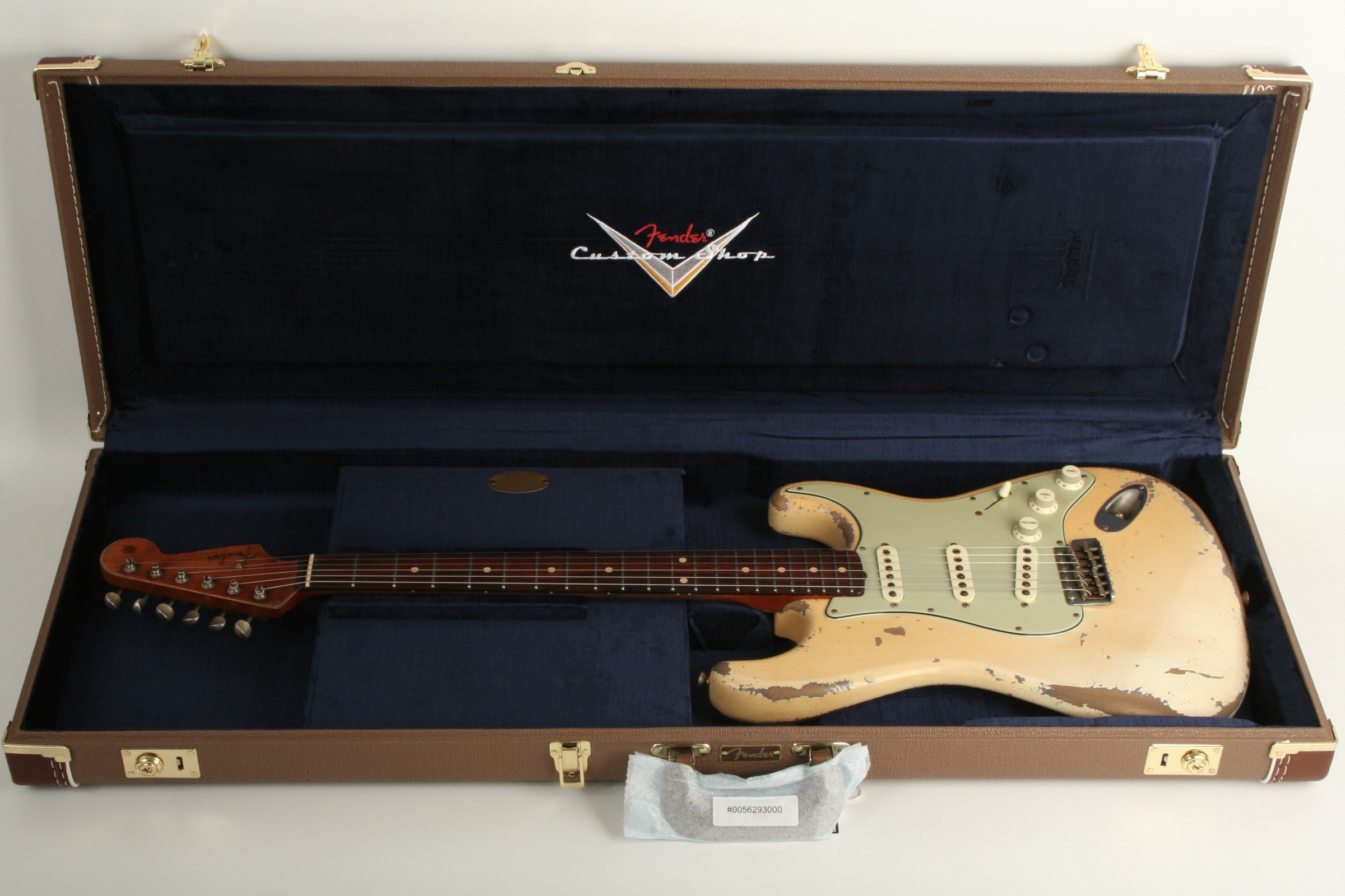 Fender Custom Shop 1960 Stratocaster Relic Olympic White