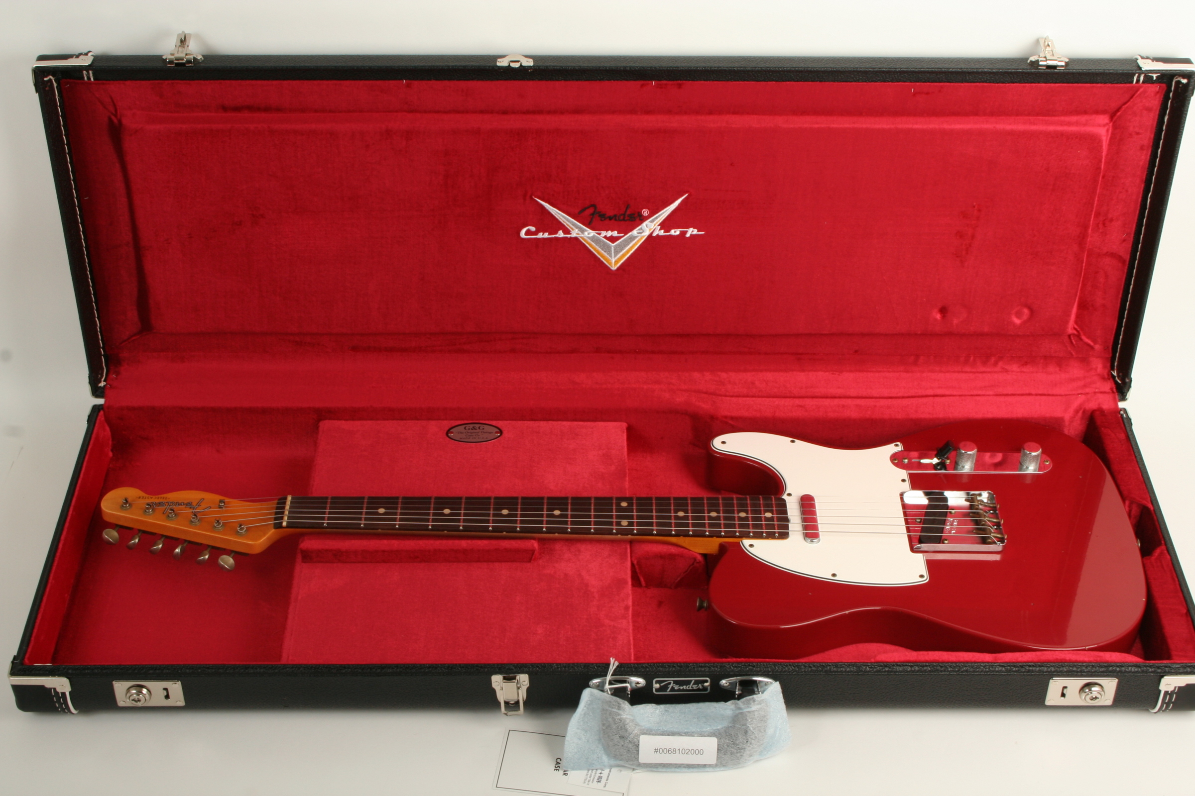 Fender Custom Shop 1960 Telecaster Journeyman Relic Dakota Red R150706