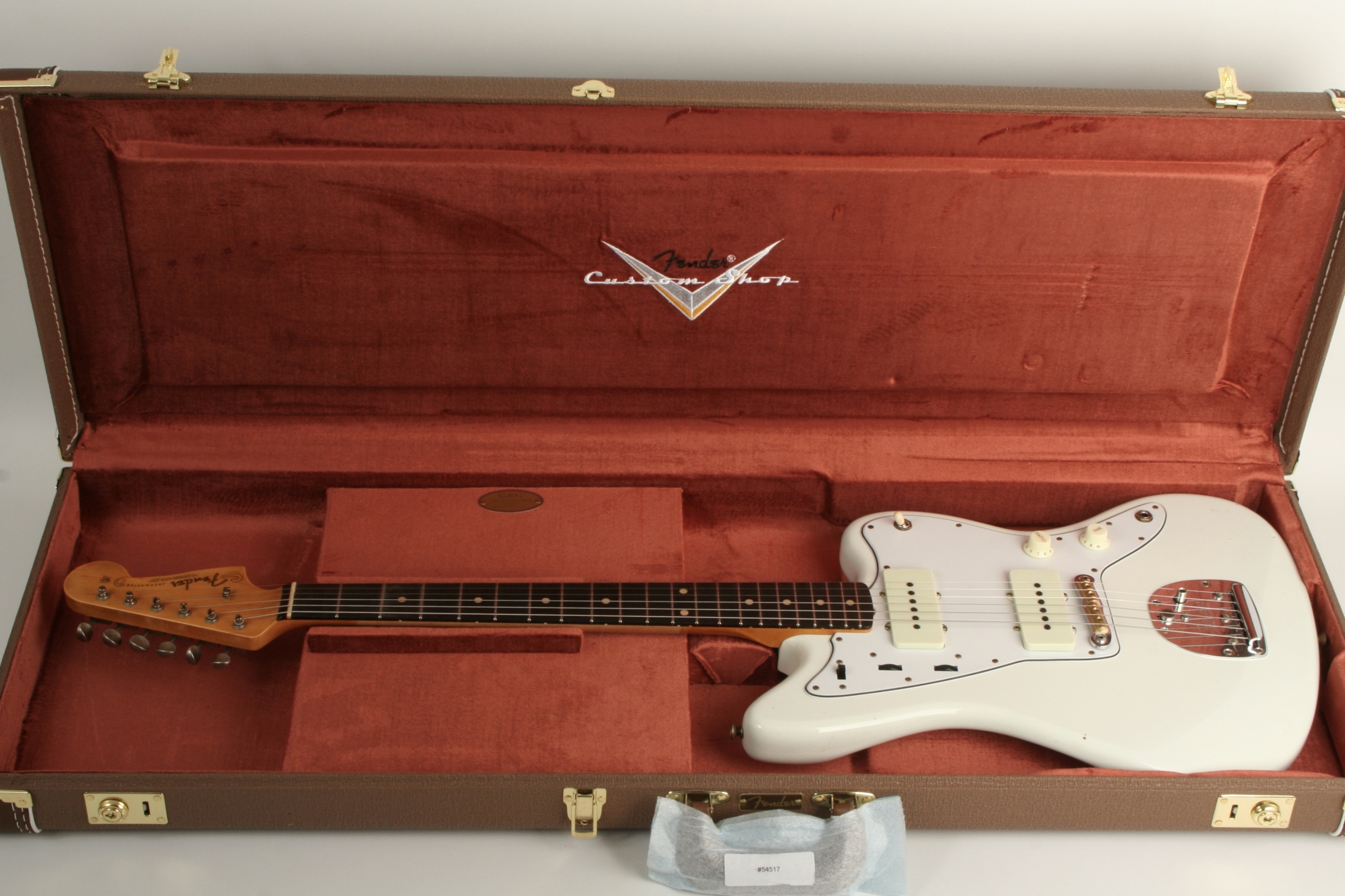 Fender Custom Shop 1962 Jazzmaster Journeyman Relic Olympic White