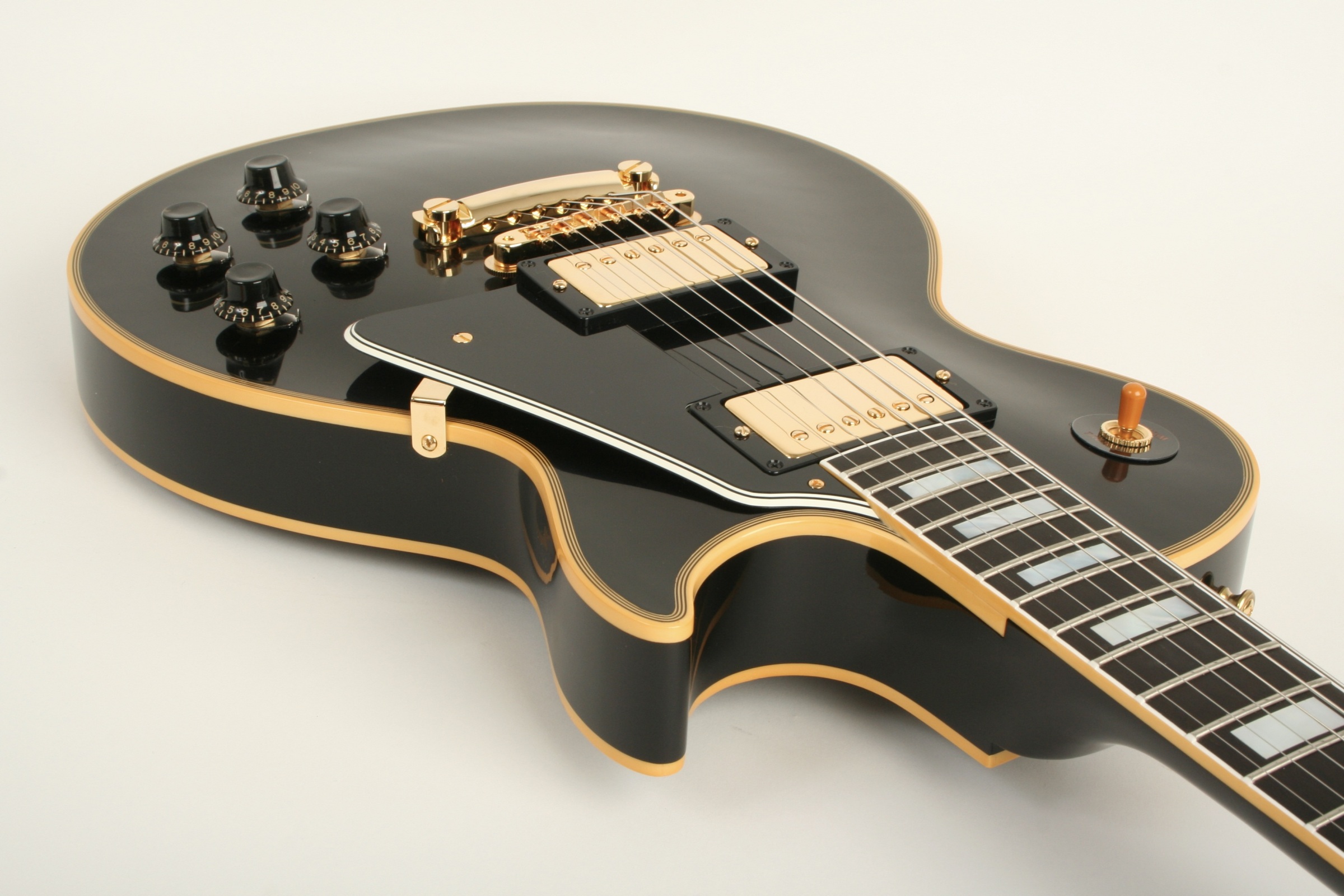 Gibson Custom Shop 1957 Les Paul Custom Reissue 2 Pickup VOS Ebony