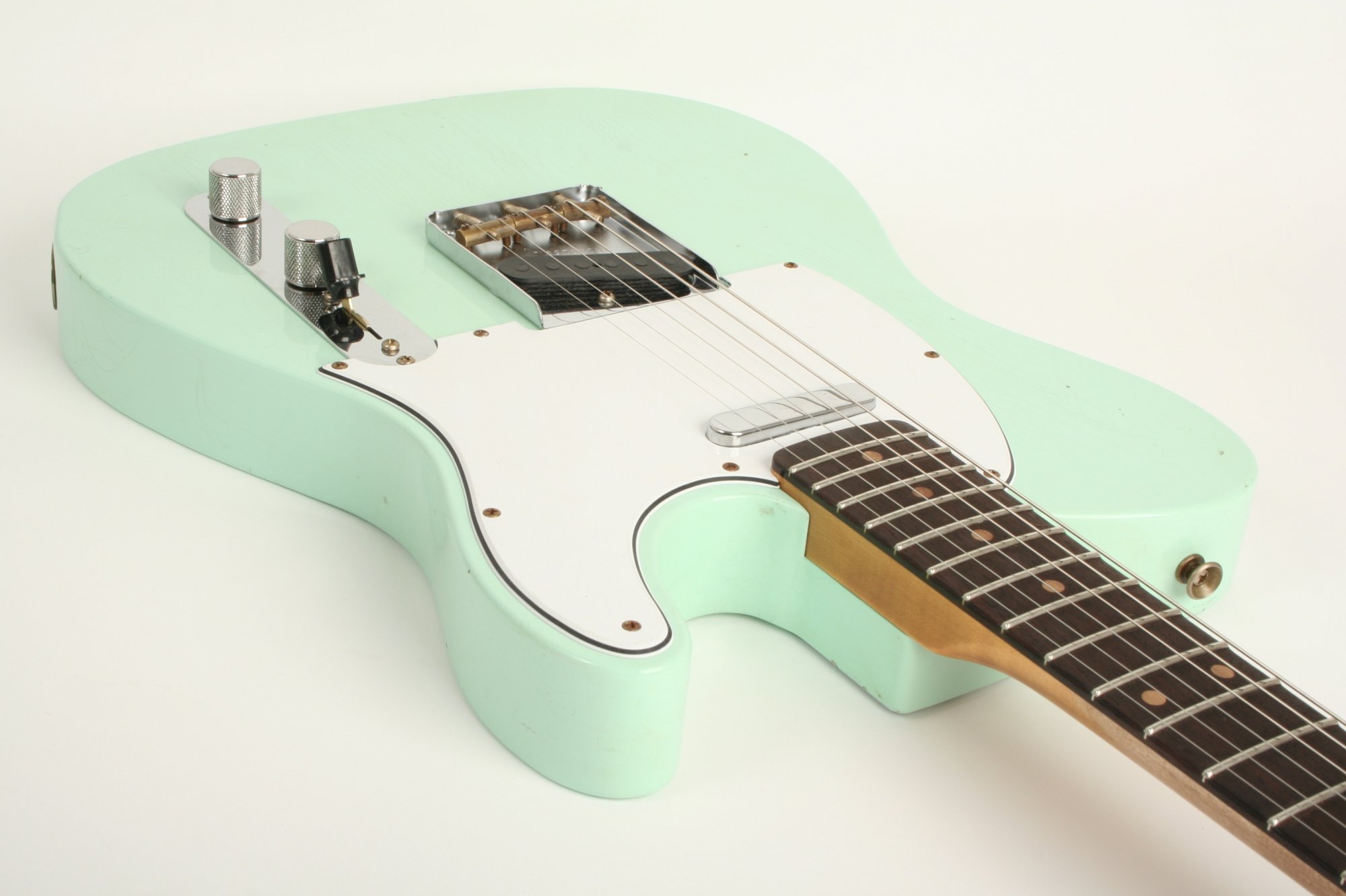 Fender Custom Shop 1960 Telecaster Journeyman Relic Surf Green R143169