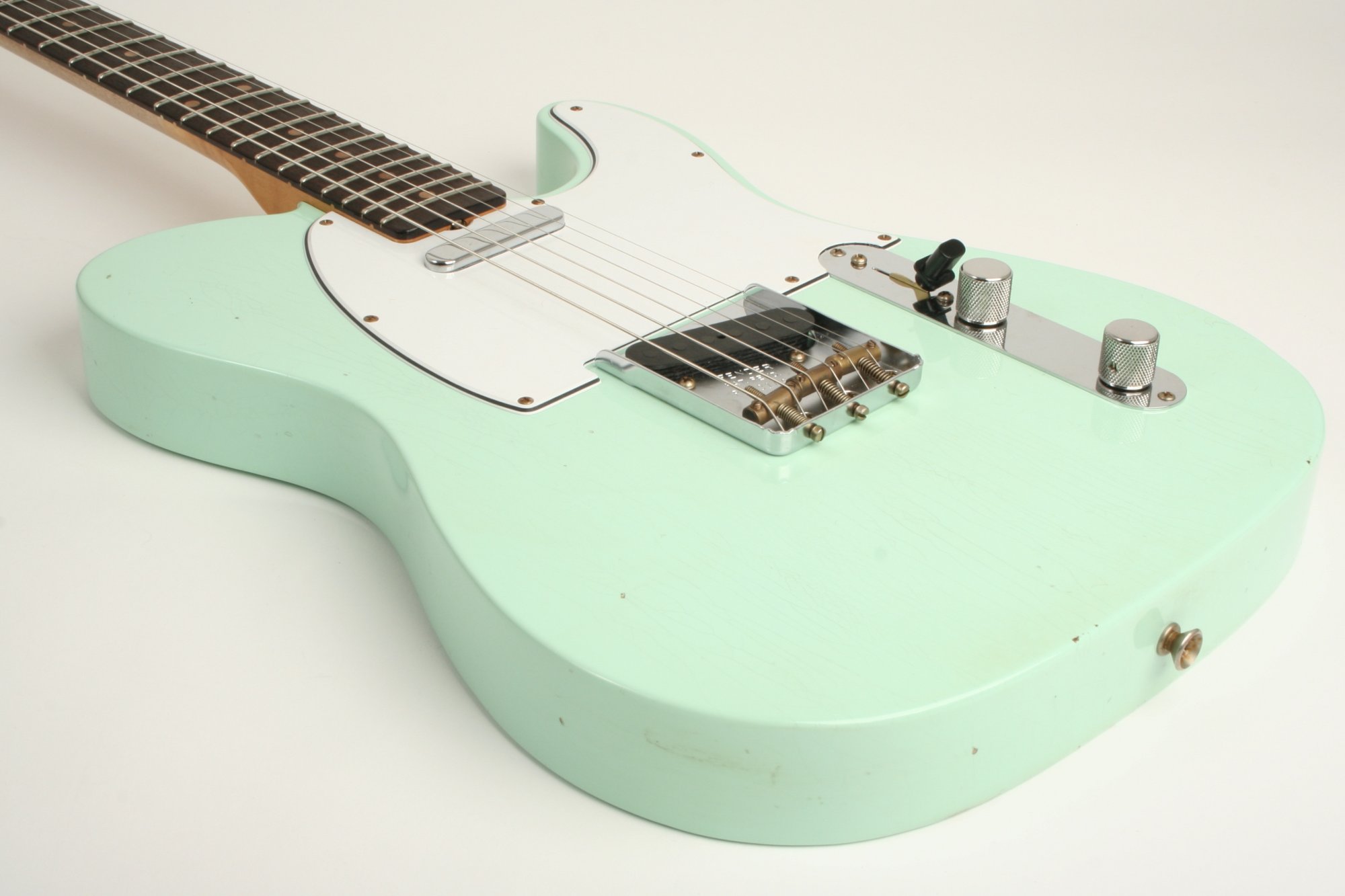 Fender Custom Shop 1960 Telecaster Journeyman Relic Surf Green R143169