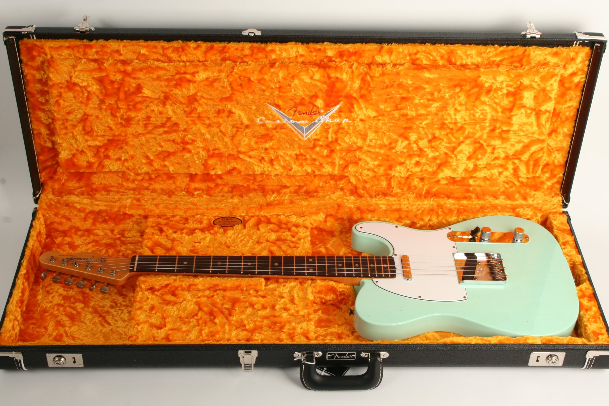 Fender Custom Shop 1960 Telecaster Journeyman Relic Surf Green R143169