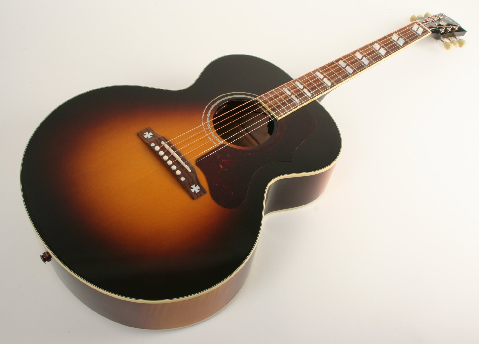 Gibson J-185 Original Vintage Sunburst 21904063 - 711106037073