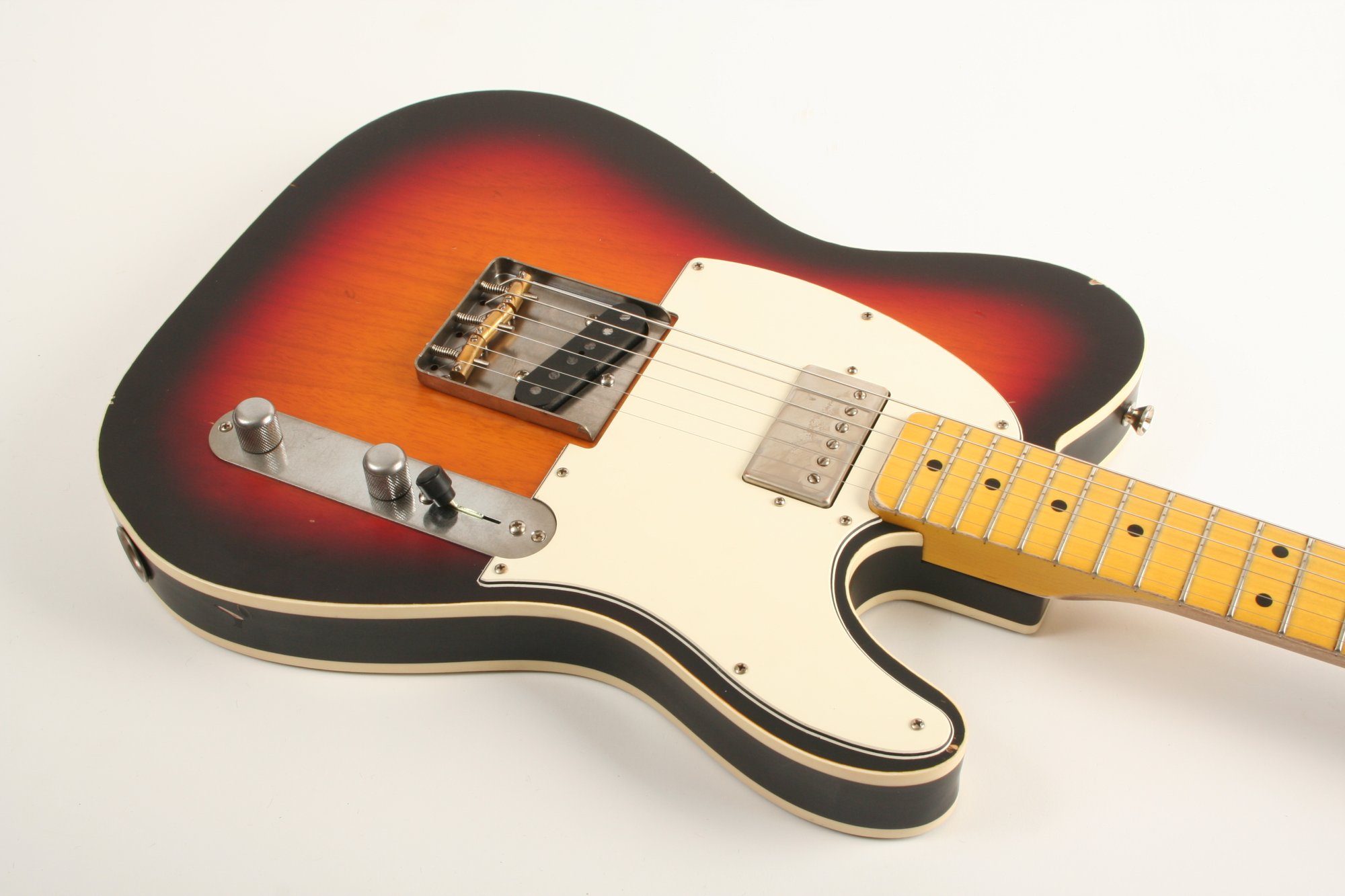 Lollar Pickup Nash guitars 特注 リア用 Nash Guitars T-57 Double Bound Sunburst Lollar Pickups