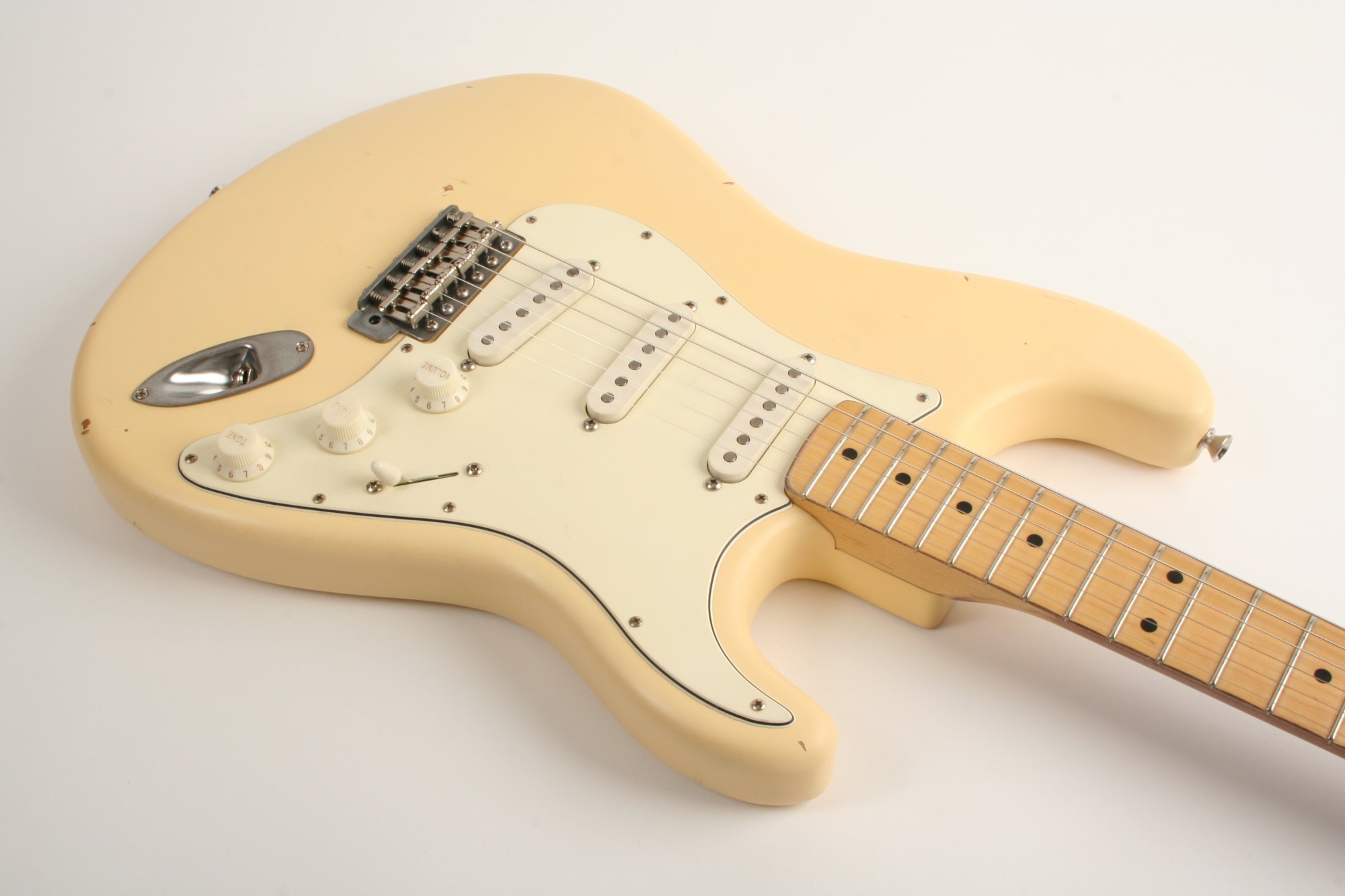 Nash Guitars S-67 Vintage White Lollar Pickups