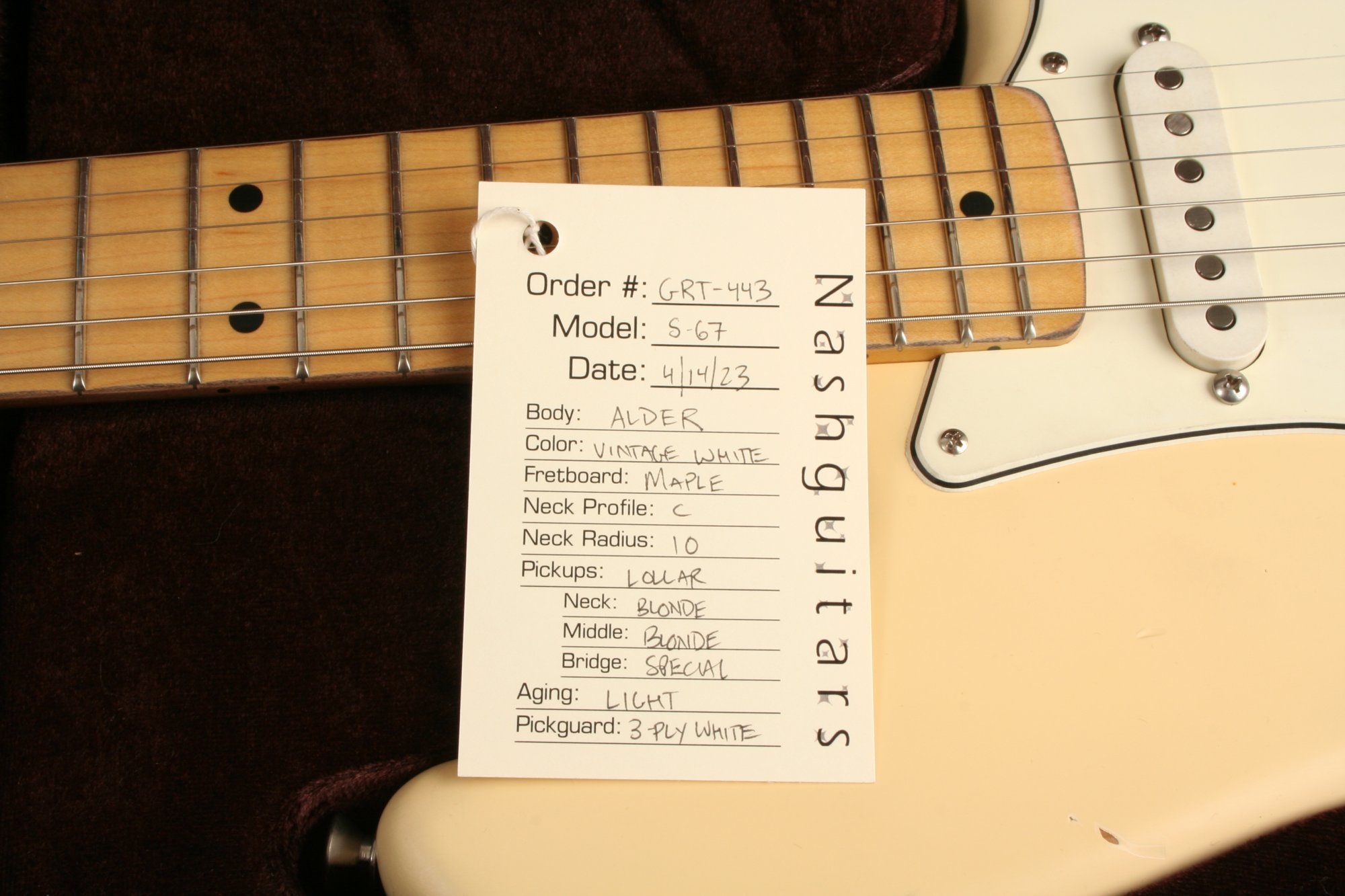 Lollar Pickup Nash guitars 特注 リア用 Lollar Pickup Nash guitars 特注 リア用 ギター