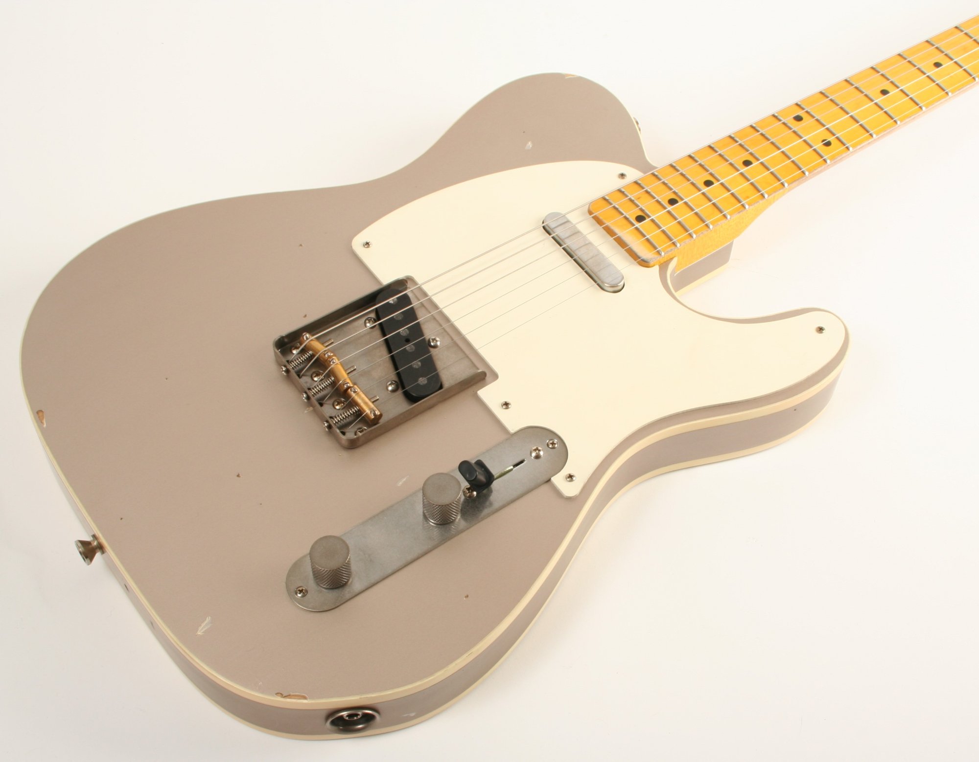 Nash Guitars T-63 Double Bound Shoreline Gold Matching