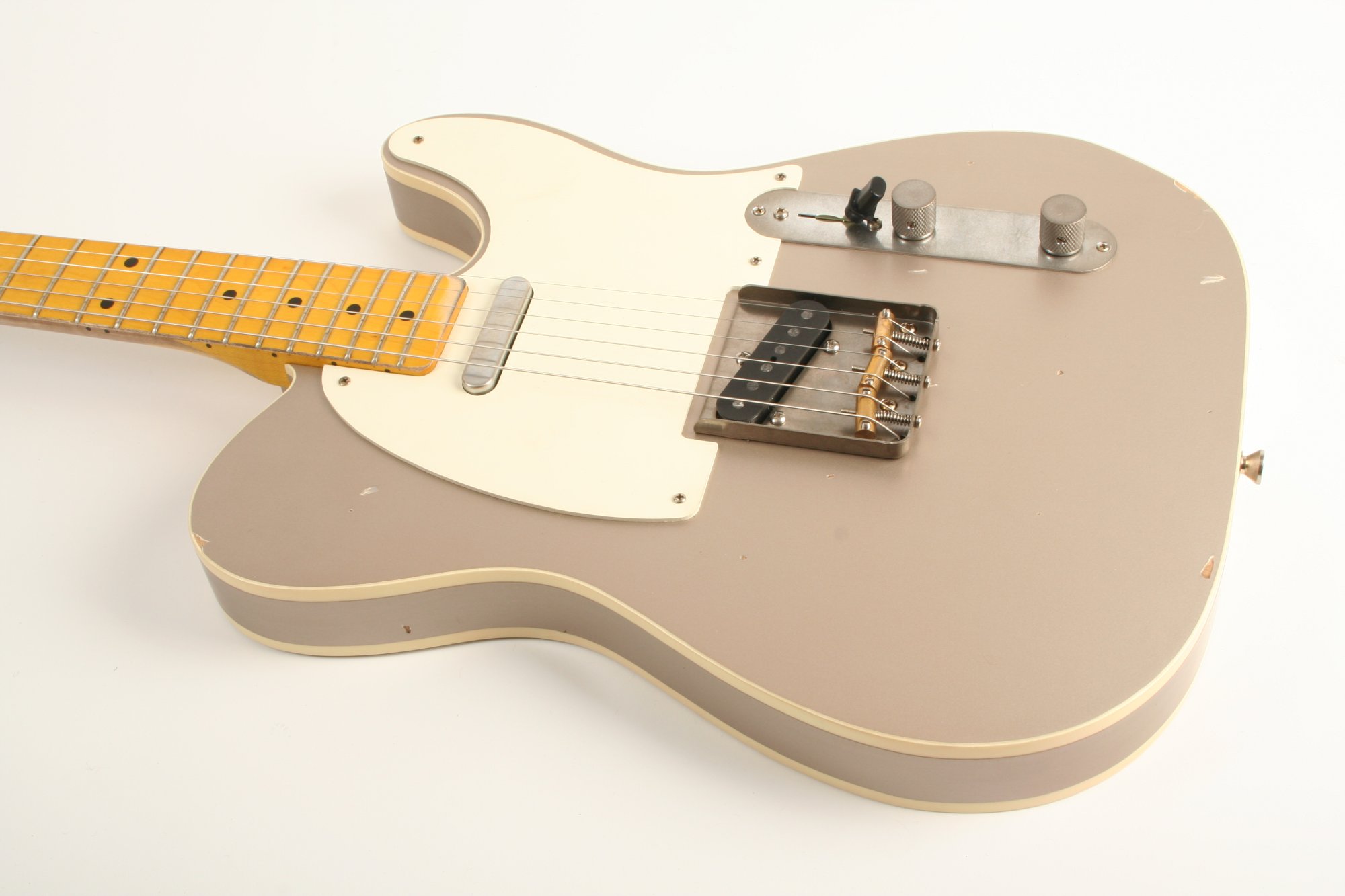 Nash Guitars T-63 Double Bound Shoreline Gold Matching