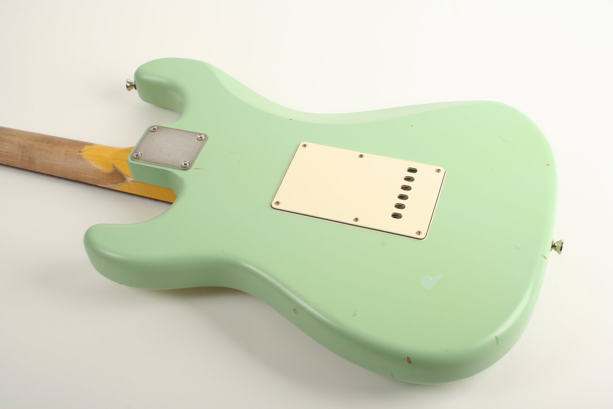Nash Guitars S-63 Surf Green Lollar Pickups