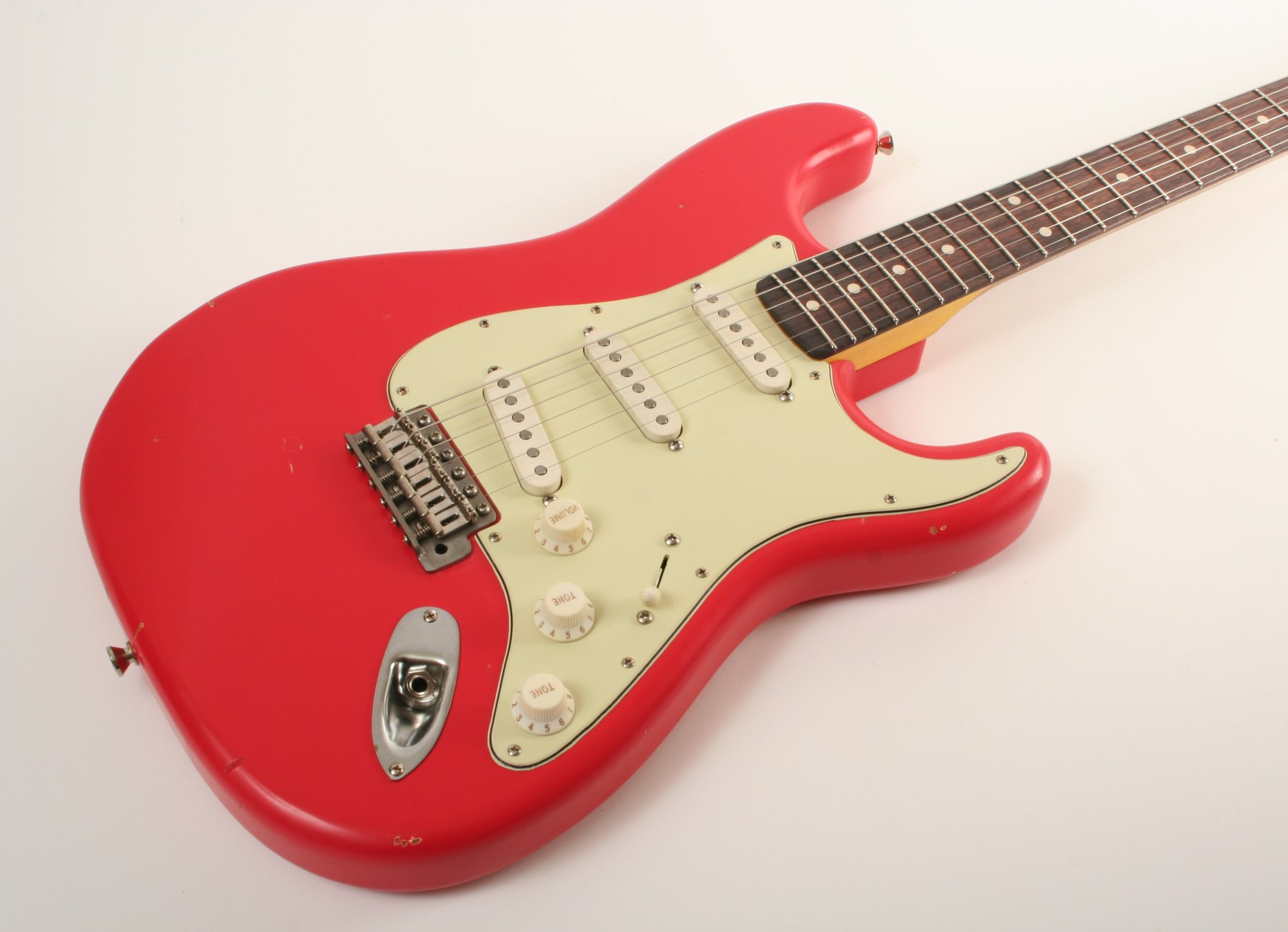 超限界値下げ！】Nash Guitars S-63 フェスタレッド レリック