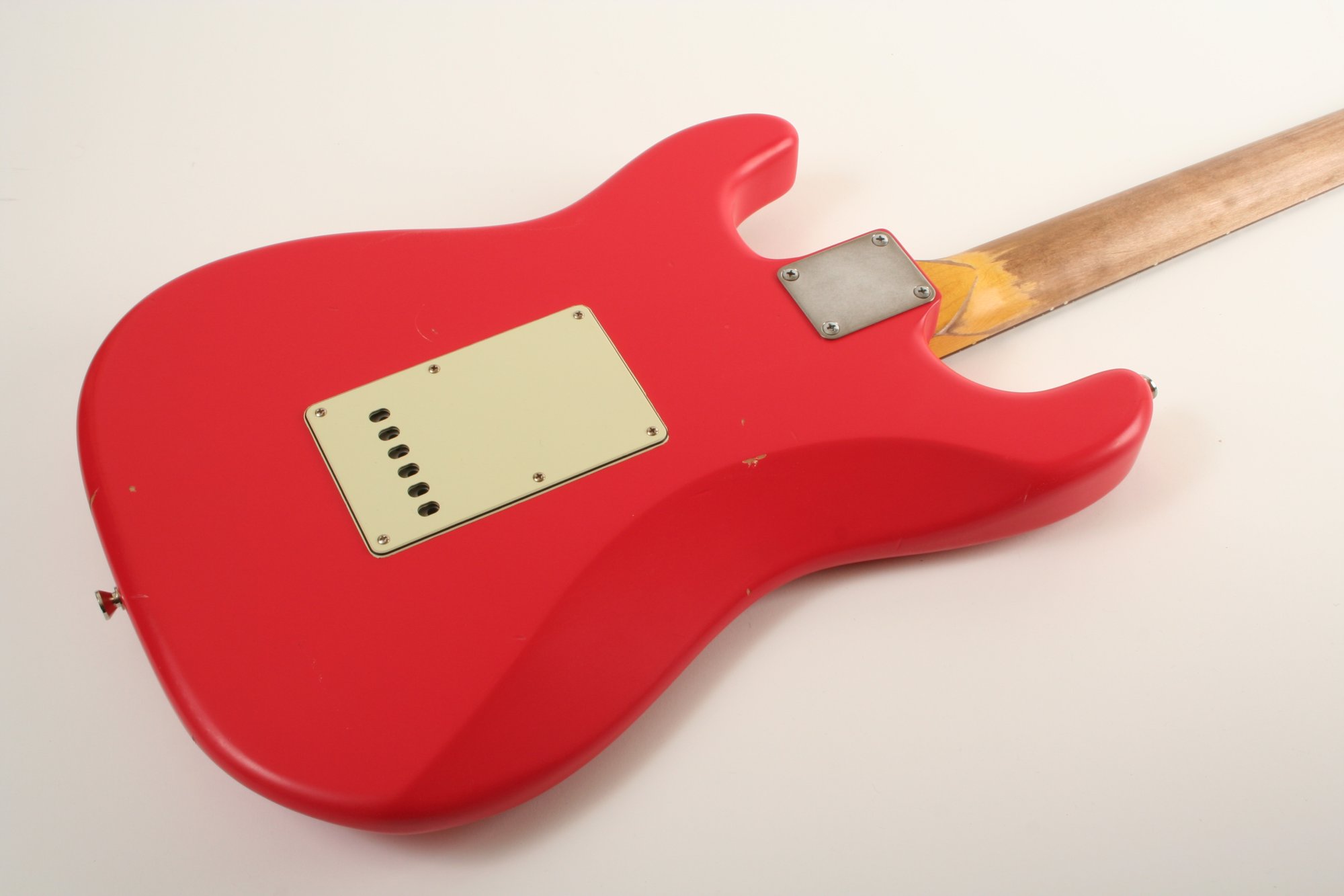 Nash Guitars S-63 Fiesta Red Lollar Pickups