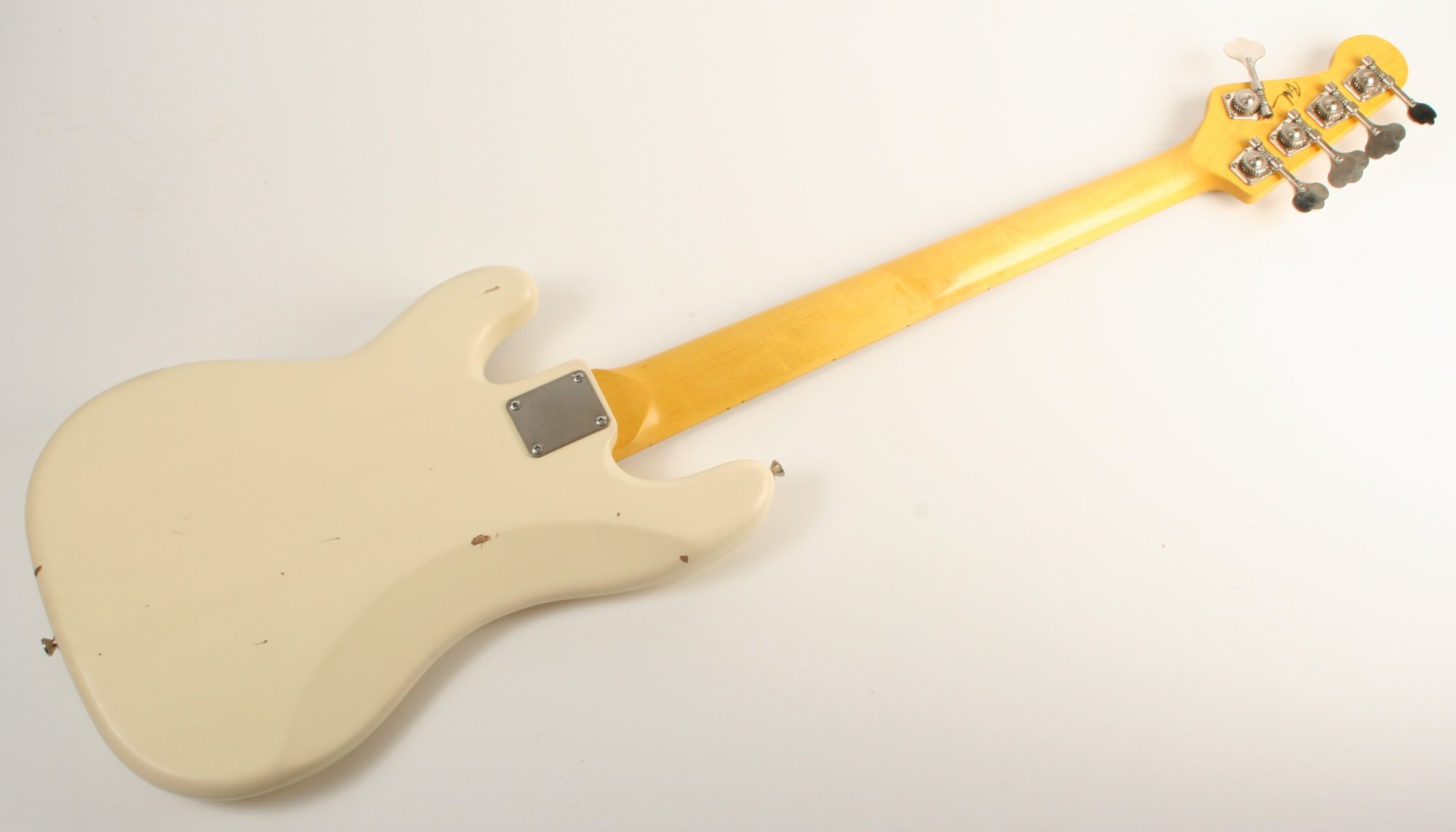 Nash Bass PB-5 Olympic White Lollar Pickups GRT-559