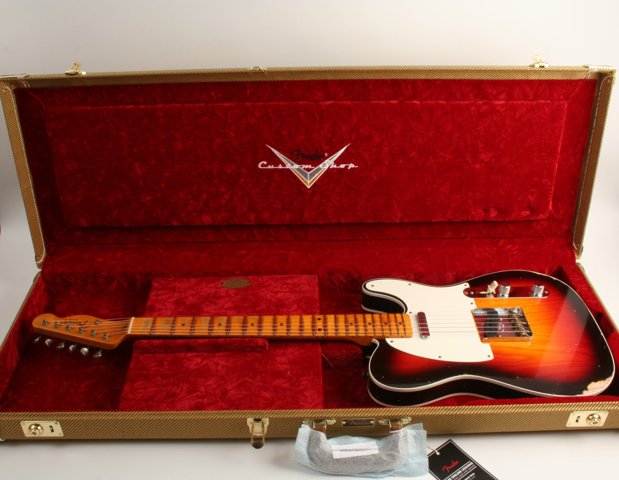 Fender Custom Shop '59 Telecaster Custom Relic Maple Neck