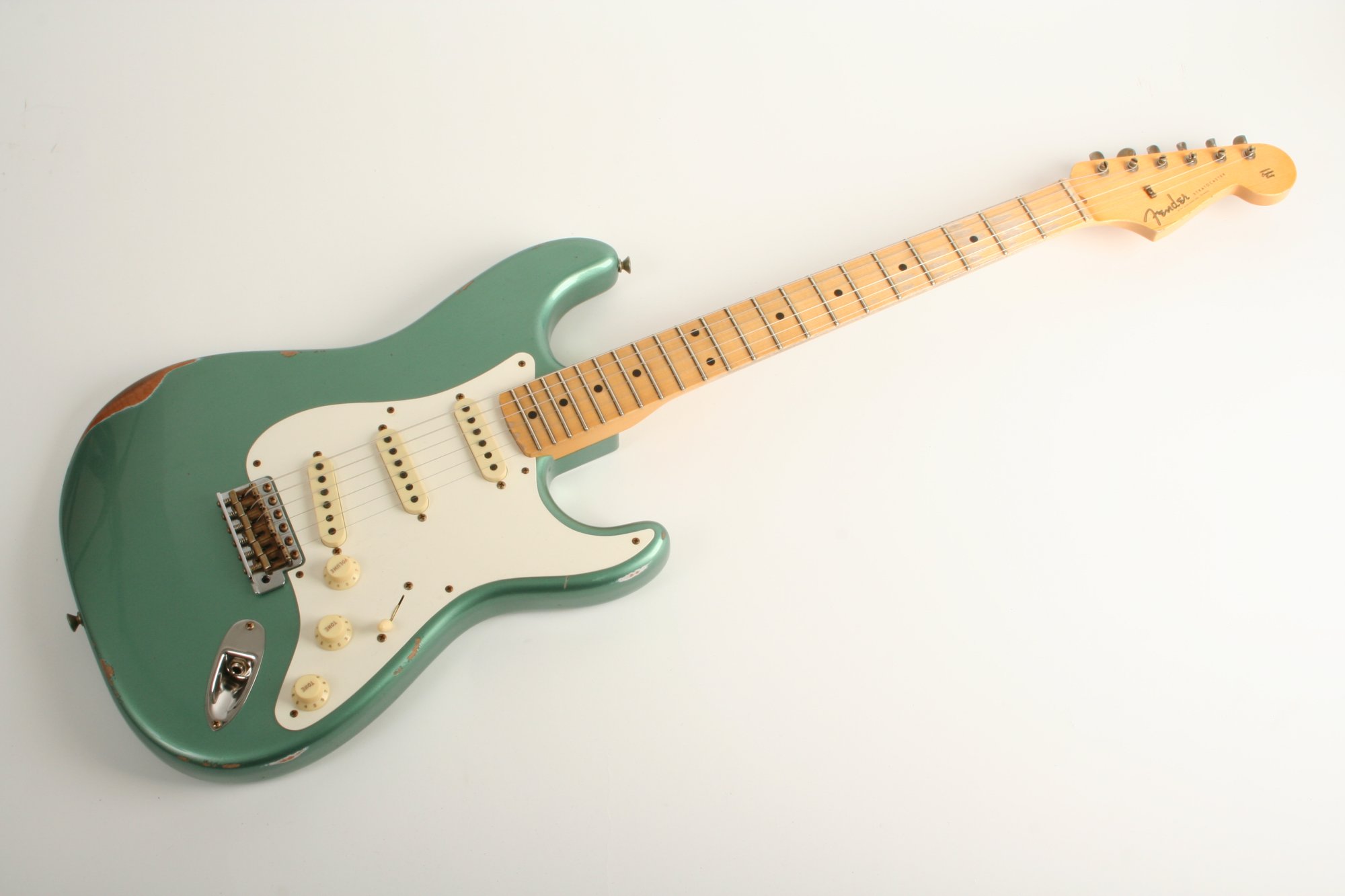 Fender Custom Shop 1957 Stratocaster Relic Faded Sherwood