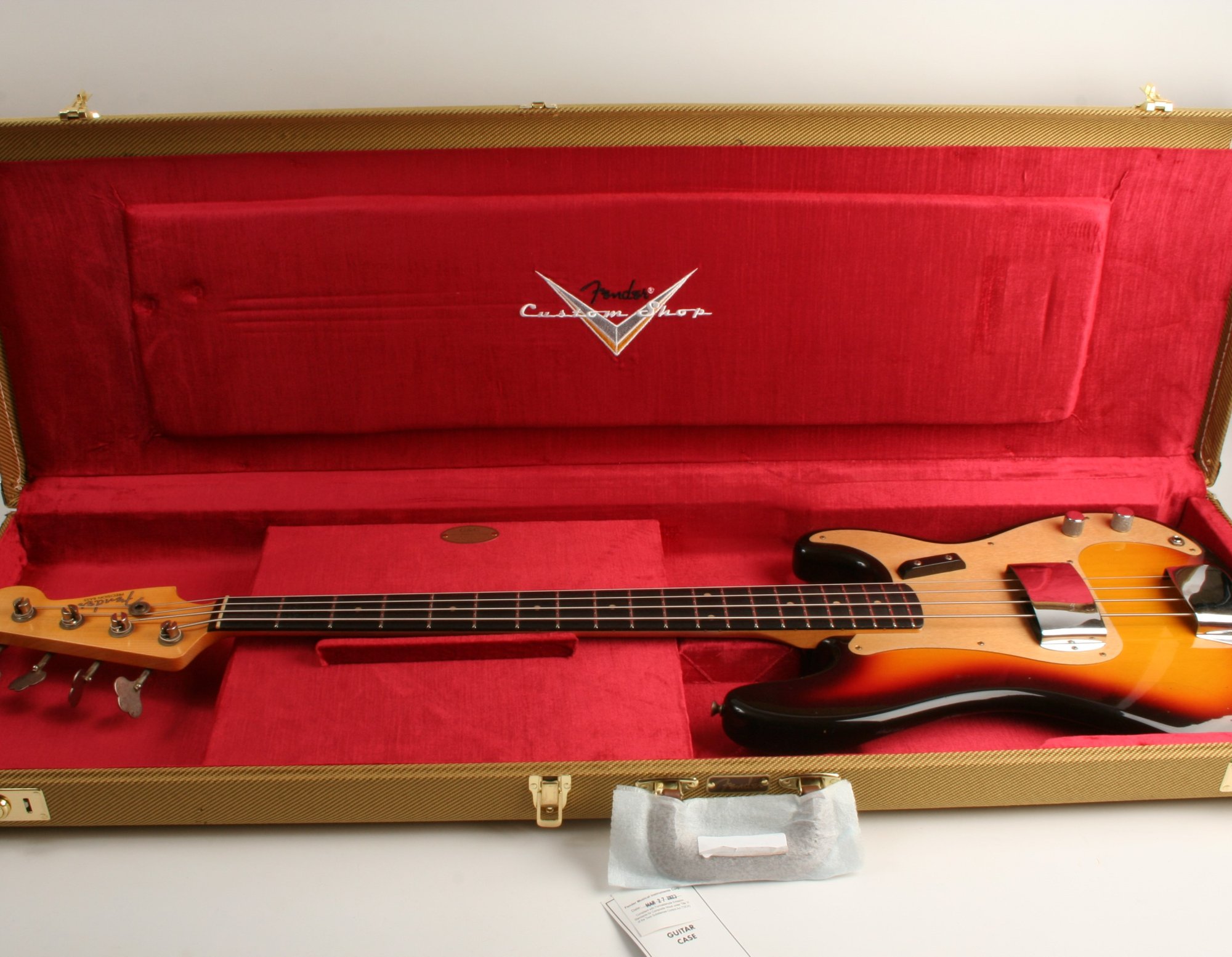 Fender Custom Shop '59 Precision Bass P-Bass Journeyman Chocolate