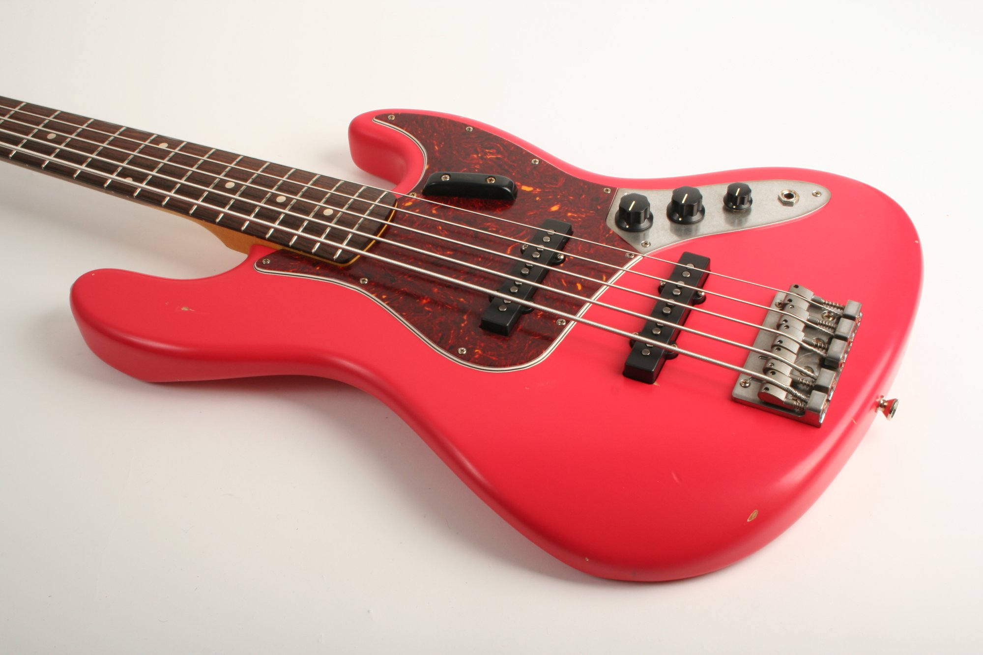 Nash Bass JB-5 Fiesta Red Lollar Pickups