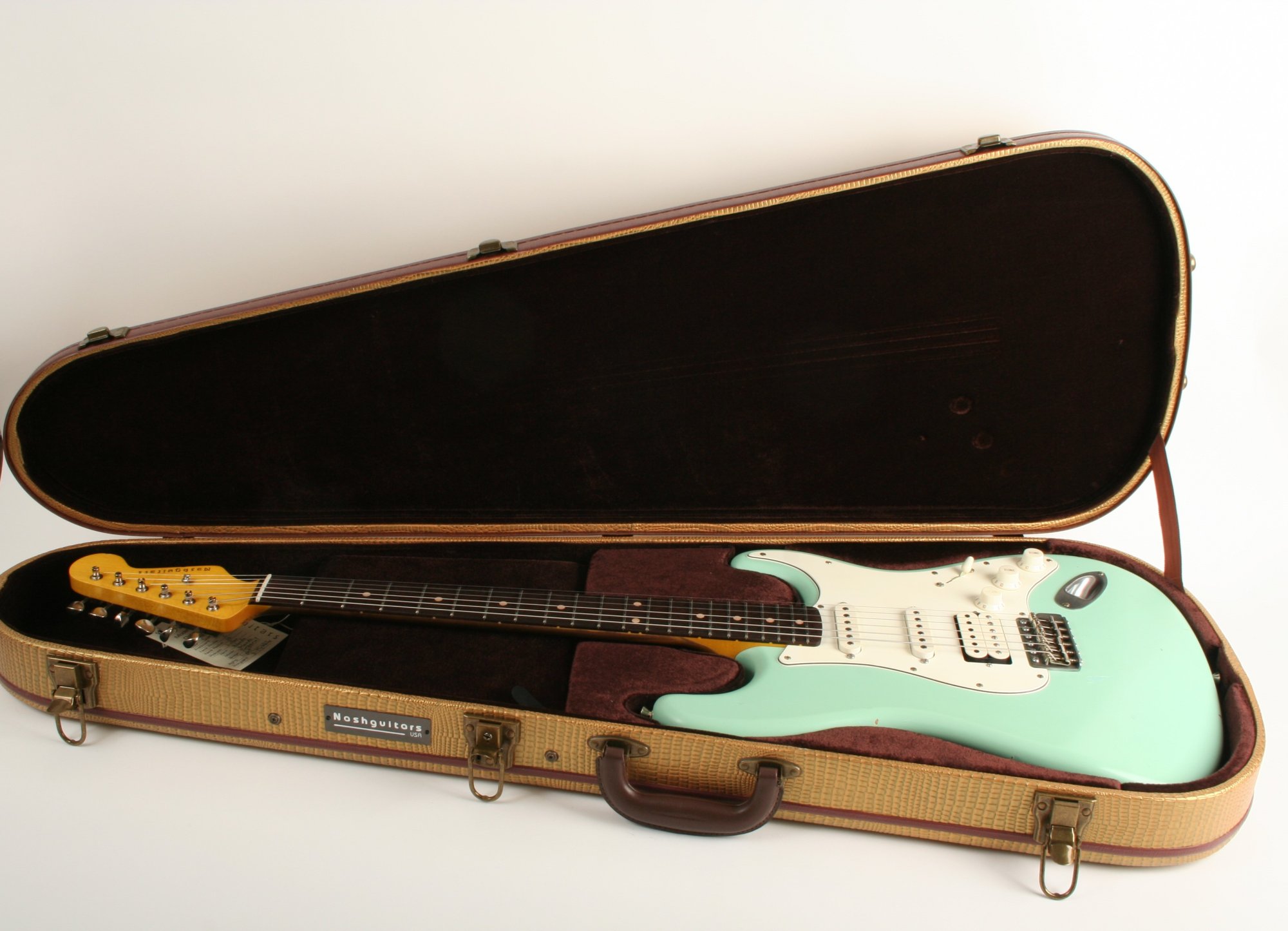 Nash S-63 Surf Green HSS Lollar Imperial GRT-602