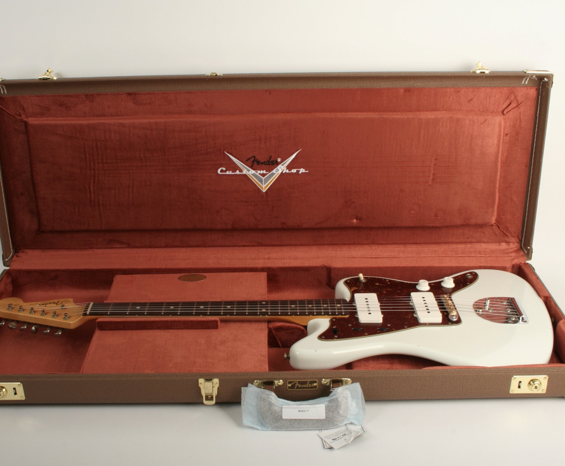 Fender Custom Shop 1962 Jazzmaster Journeyman Relic Olympic White