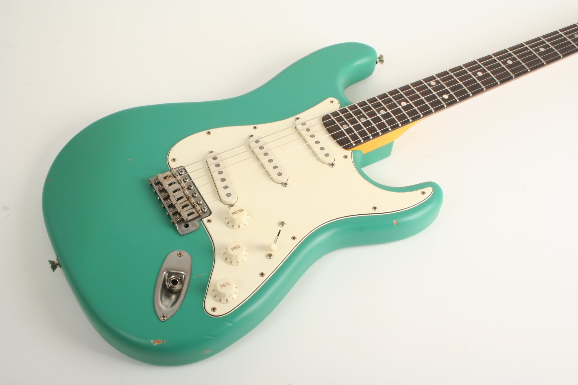 Lollar Pickup Nash guitars 特注 リア用 Nash Guitars S-67 Olympic White Lollar Pickups Left Handed