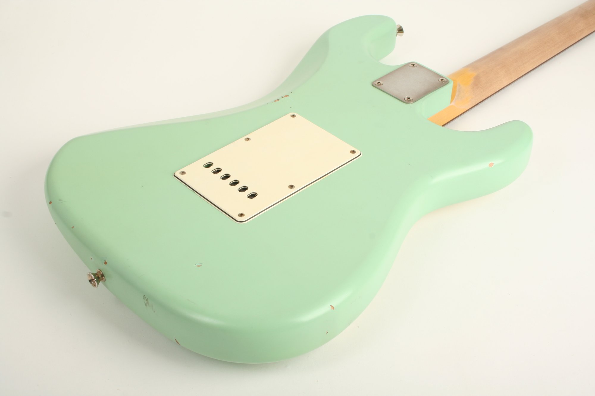 Nash Guitars S-63 Surf Green Lollar Pickups Left Handed GRT-599