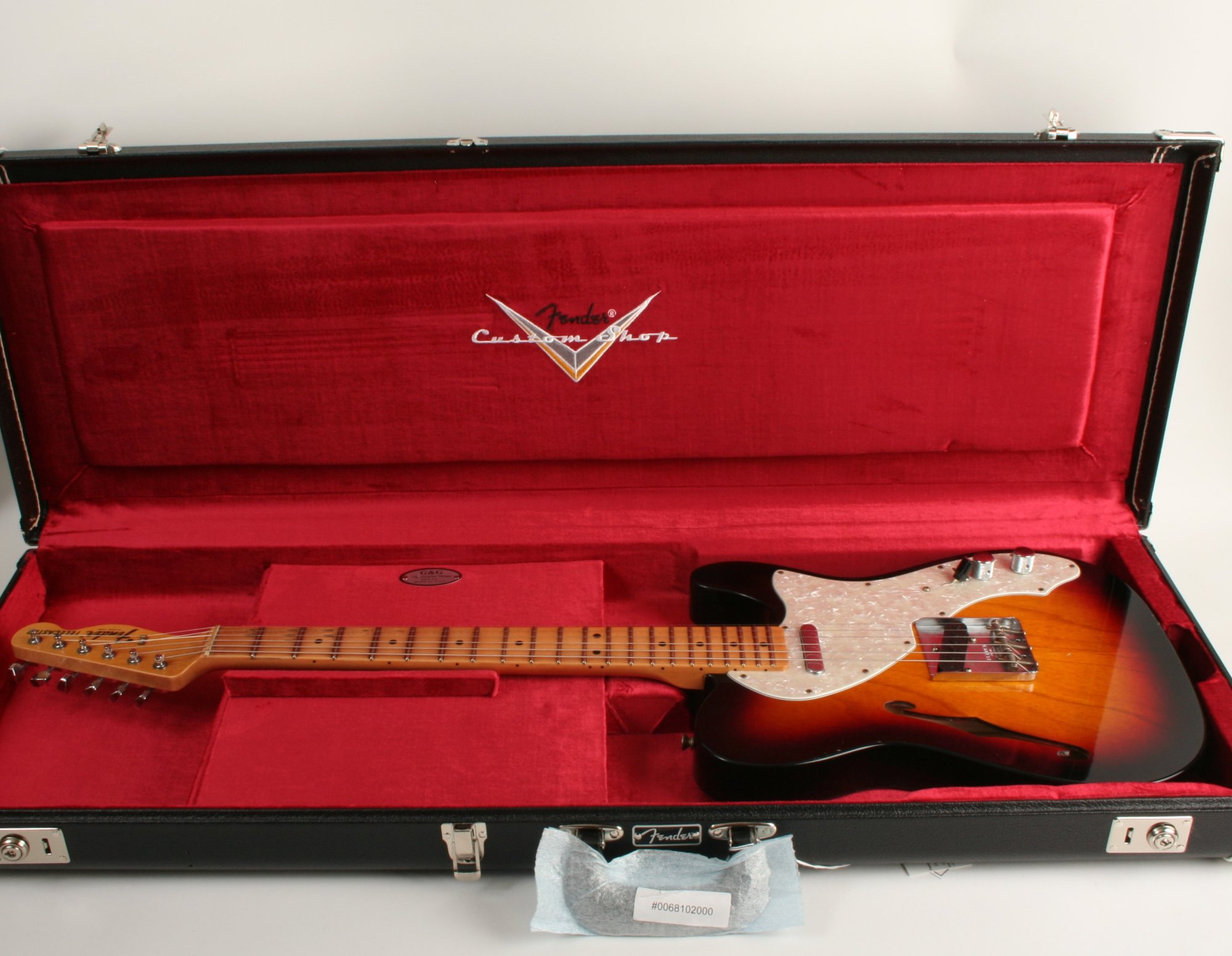 Fender Custom Shop 1968 Telecaster Thinline Journeyman Relic