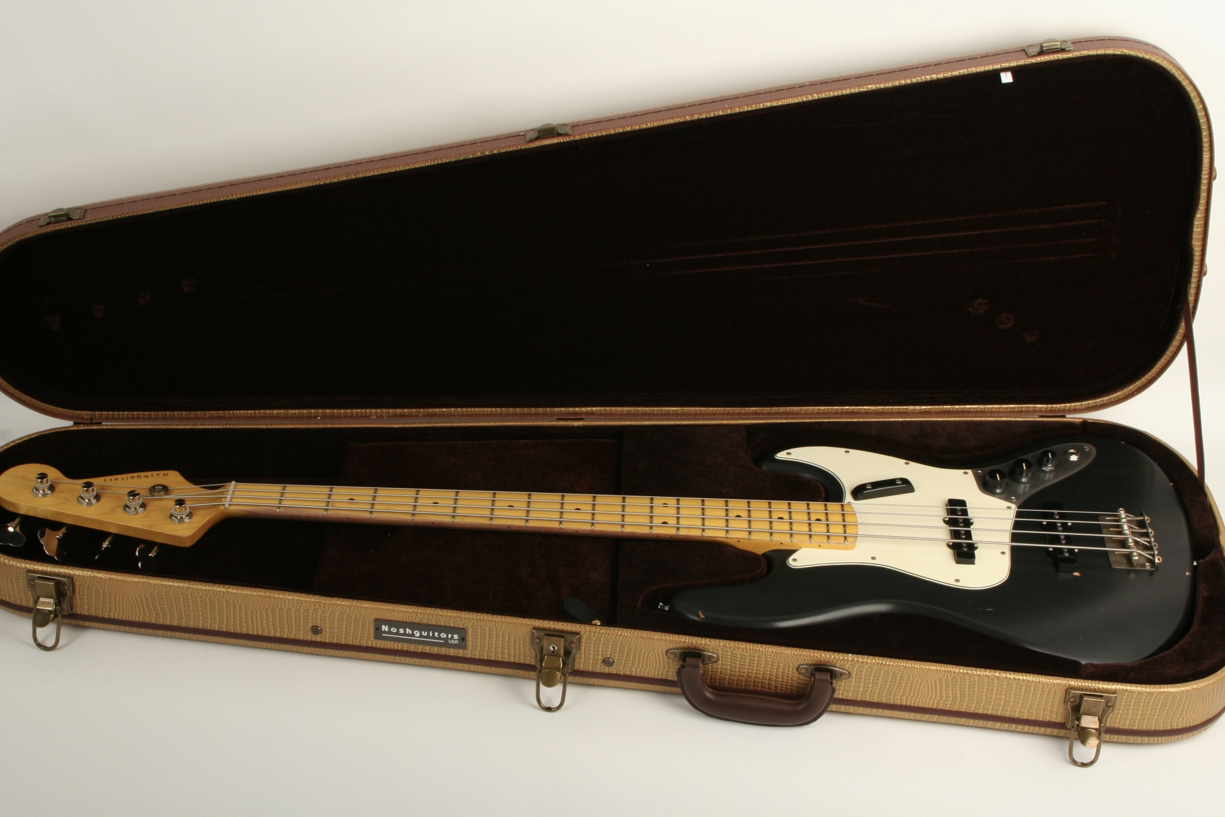 Nash Guitars JB-63 Black Lollar Pickups GRT-632