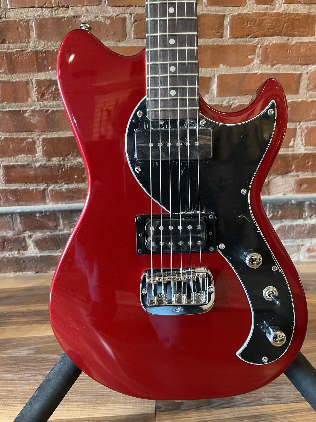 G&L Tribute Series Fallout Candy Apple Red Electric Guitar