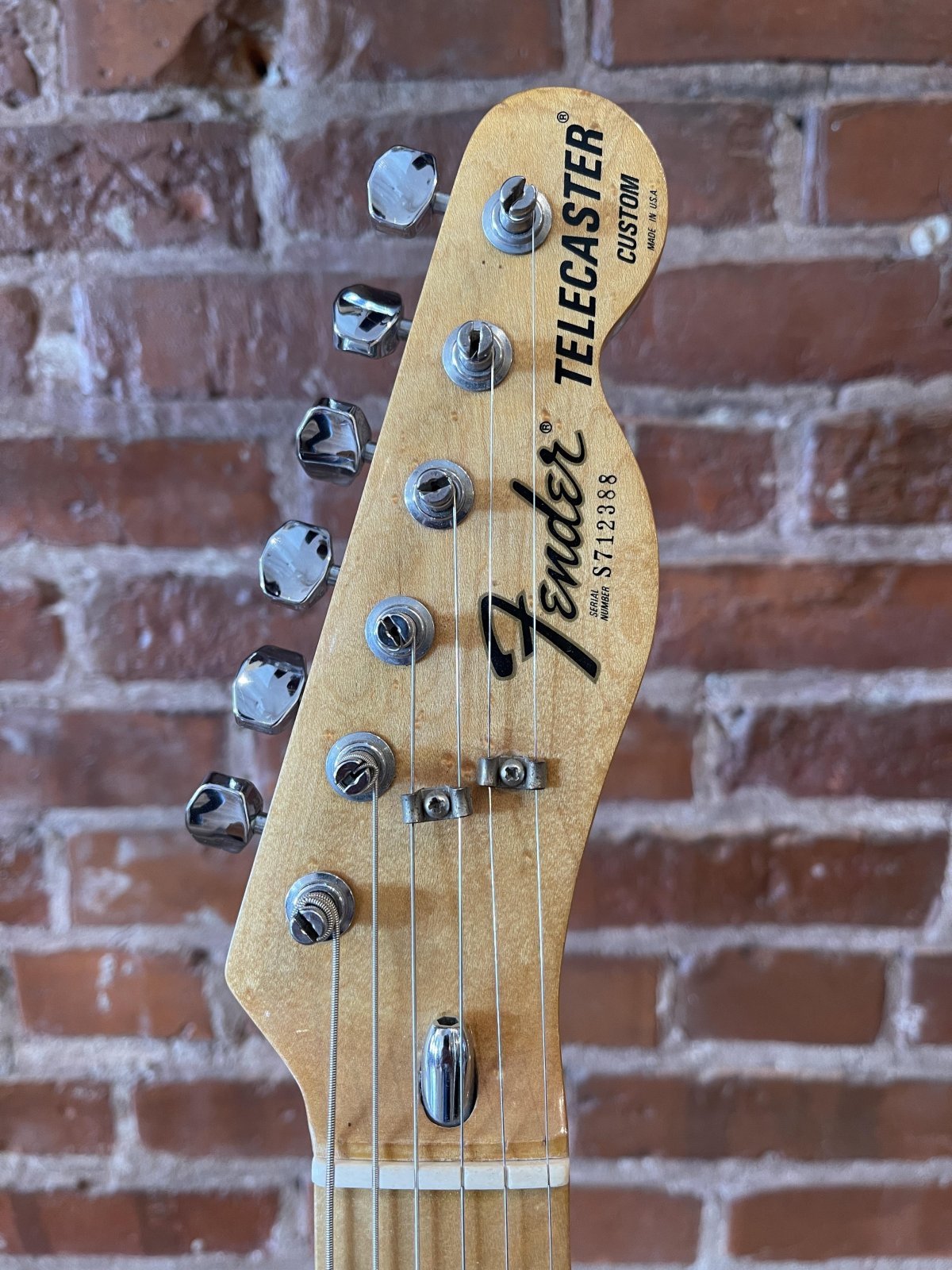 Fender 1977 Telecaster Custom Natural Ash/Maple with Case
