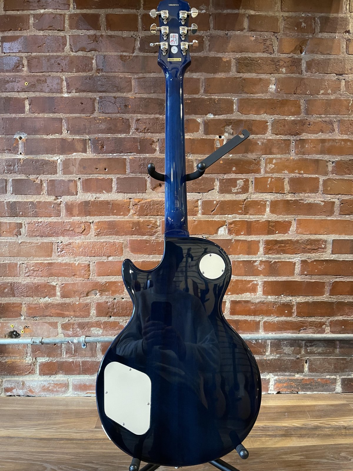 Epiphone 2012 Les Paul Standard Plus Pro Trans Blue