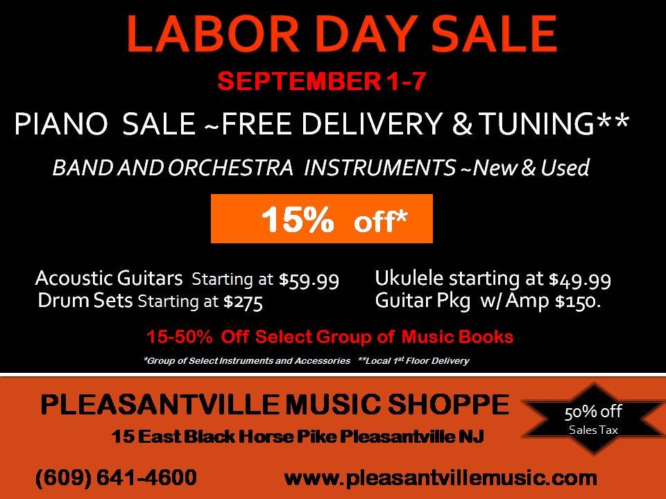 Home Pleasantville Music Shoppe Pleasantville, NJ