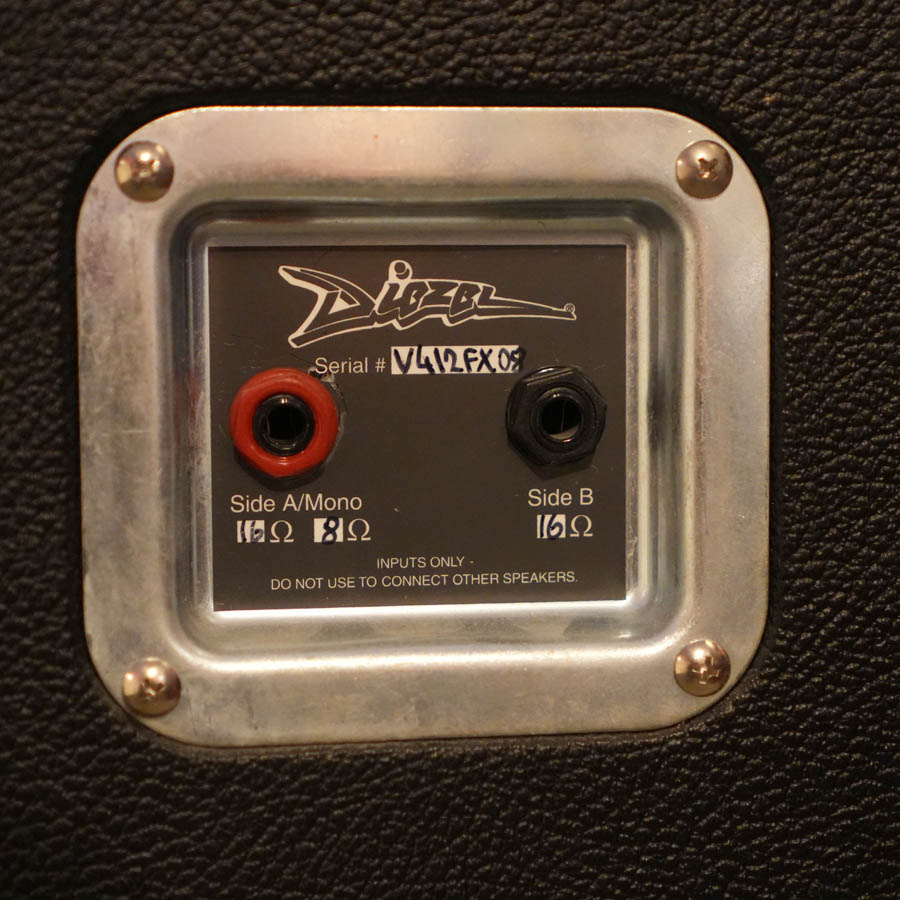 Diezel 412FV 4x12 240w Front Loaded Cabinet w/Vintage 30's - Used
