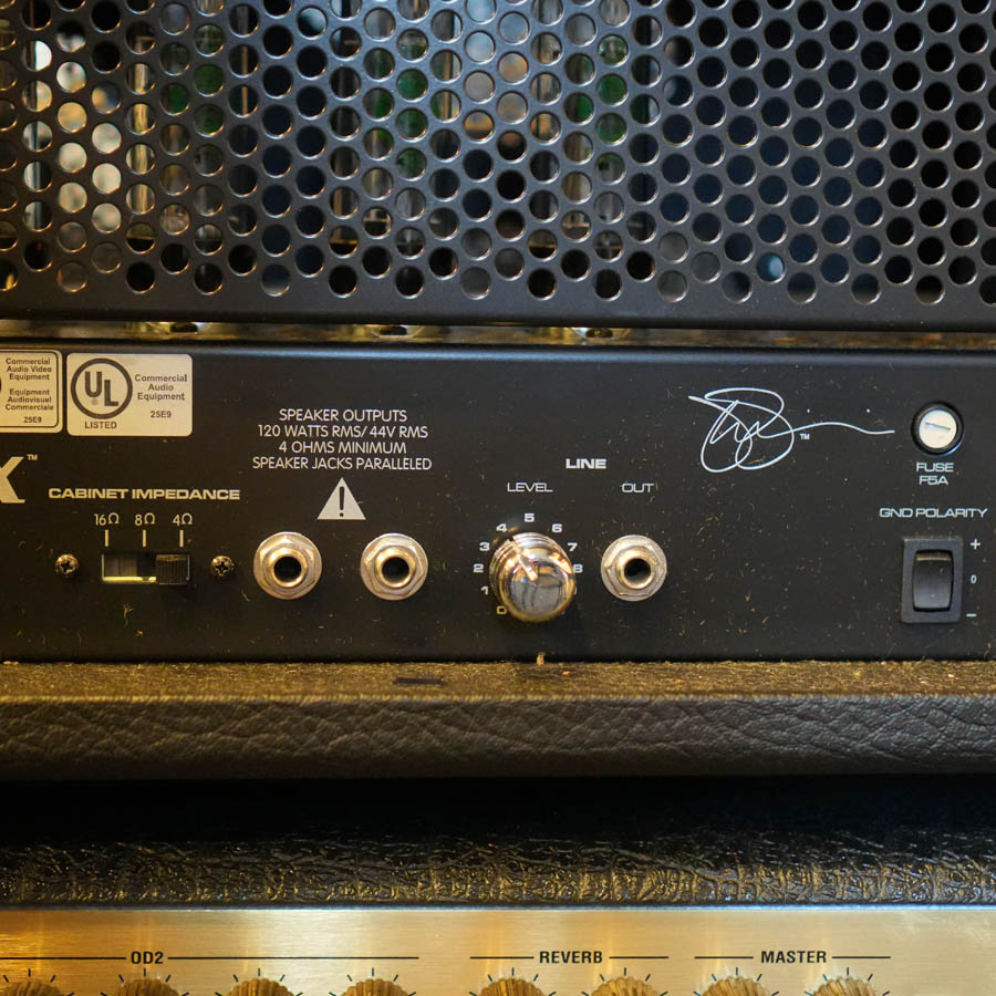 Peavey JSX Joe Satriani Signature 120-Watt Tube Guitar Amp Head