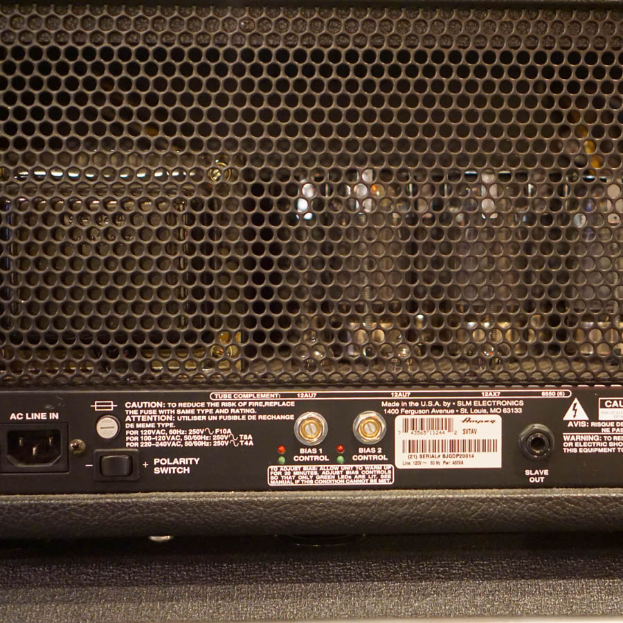 【K】Ampeg SVT-AV 50thAnniversary アンペグ Ampeg SVT-AV 50th Anniversary 300-Watt Bass Amp Head w/Case