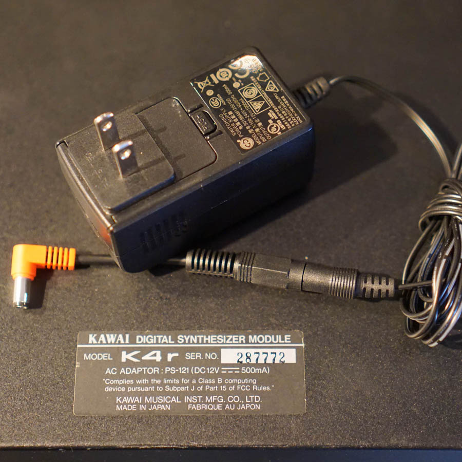 【希少】KAWAI 16ビットデジタルシンセサイザーモジュール K4r ジャンク Kawai K4R 16 Bit Digital Synthesizer Module - Used