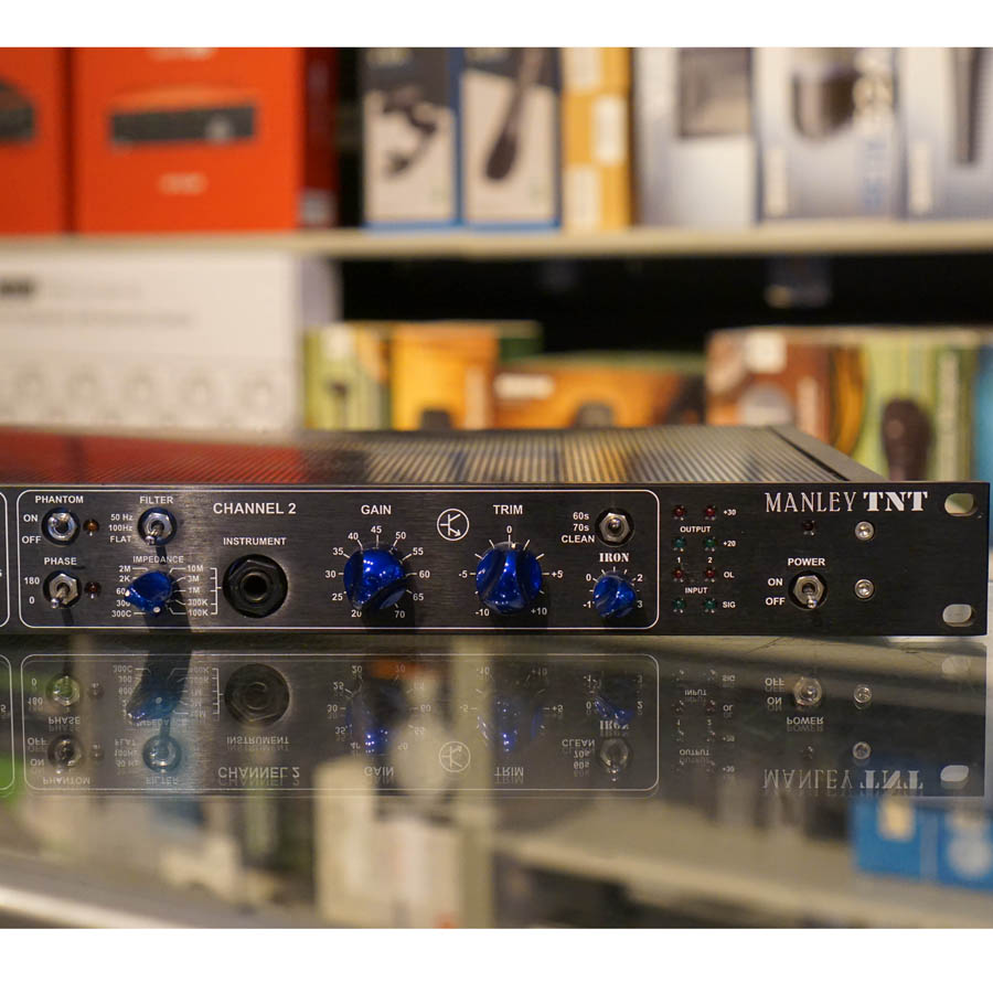 Manley TNT Microphone Preamp 2 Channel Tube/No Tube - Used