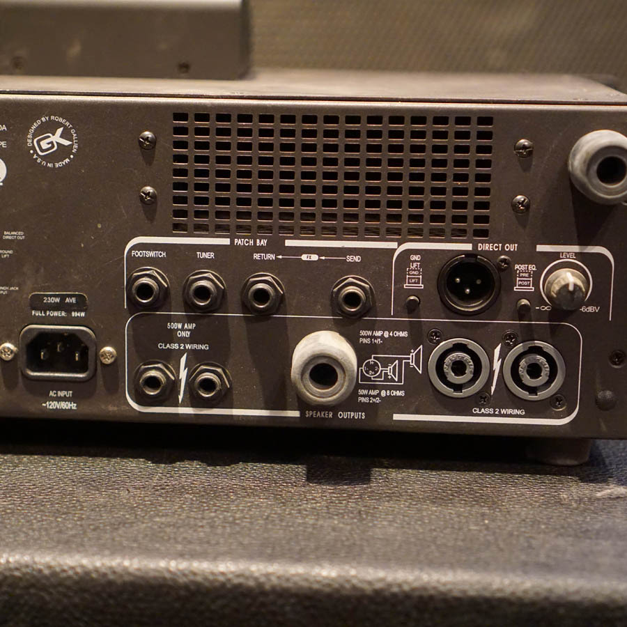 Gallien-Krueger Fusion 550 500w Tube Bass Amp Head - Used