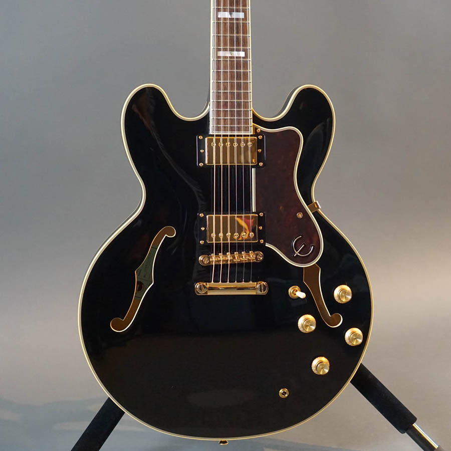 Epiphone Sheraton II Pro Thinline Semi Hollow Electric Ebony (2022