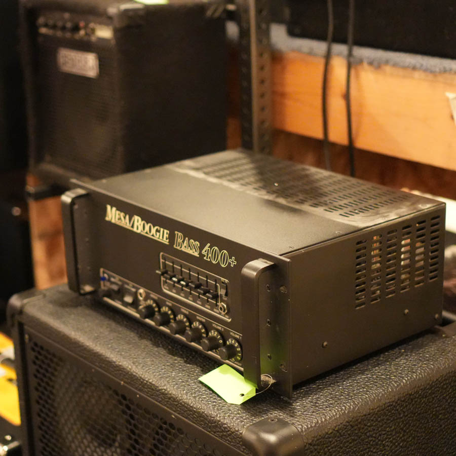 Mesa Boogie Bass 400+ 500-Watt Tube Rackmount Bass Amp Head - Used