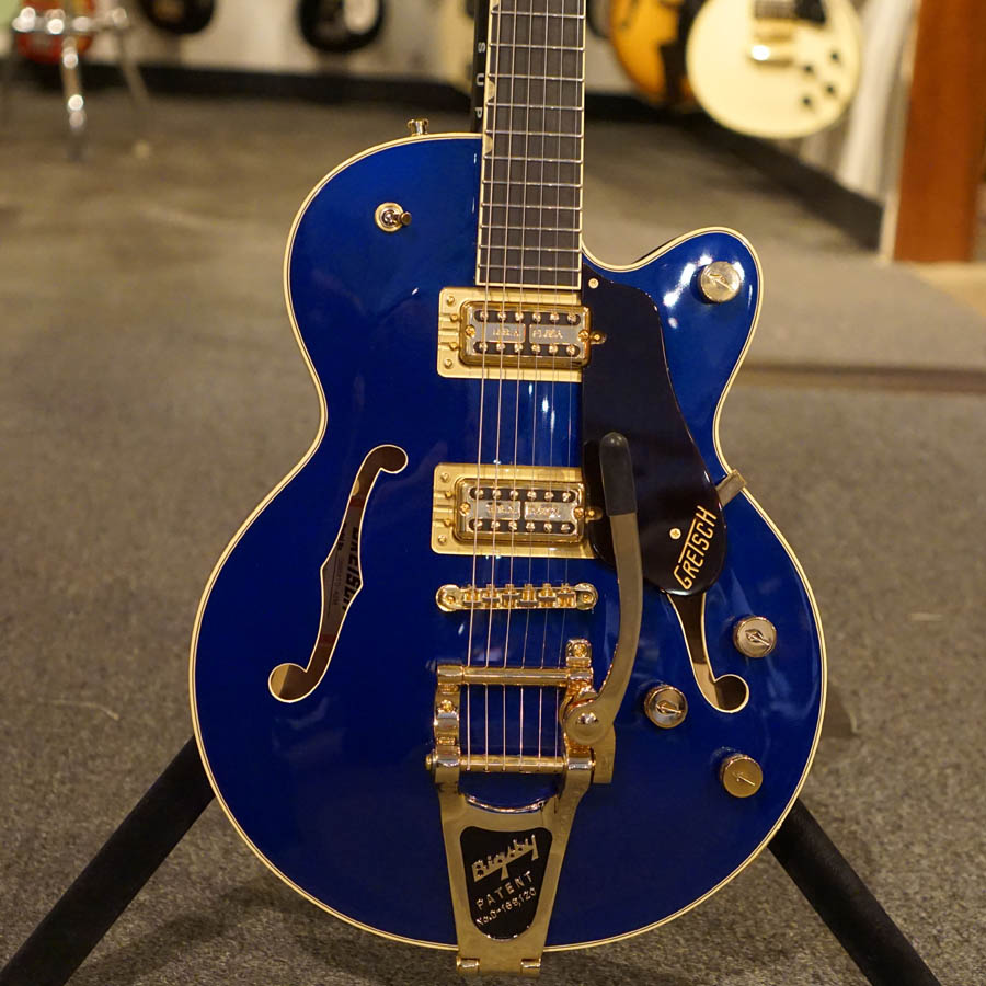 Gretsch G6659TG Players Edition Broadkaster Jr Azure Metallic