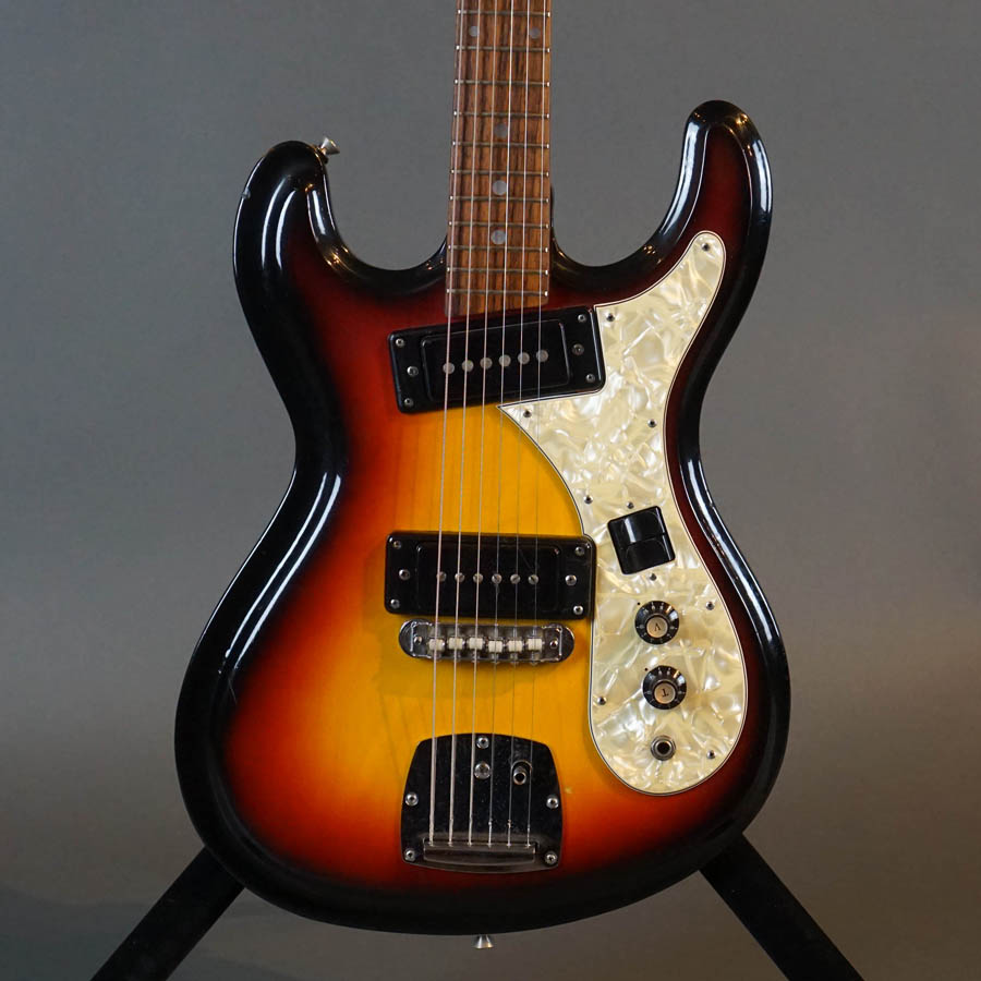 Aria Diamond 1702T Univox Hi-Flier Phase I 3-Tone Sunburst (70s) w